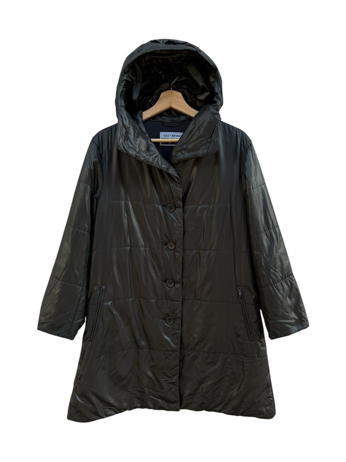Issey Miyake ISSEY MIYAKE FETE Nylon Gorpcore Long Coat Size M / US 6-8 / IT 42-44 - 1 Thumbnail