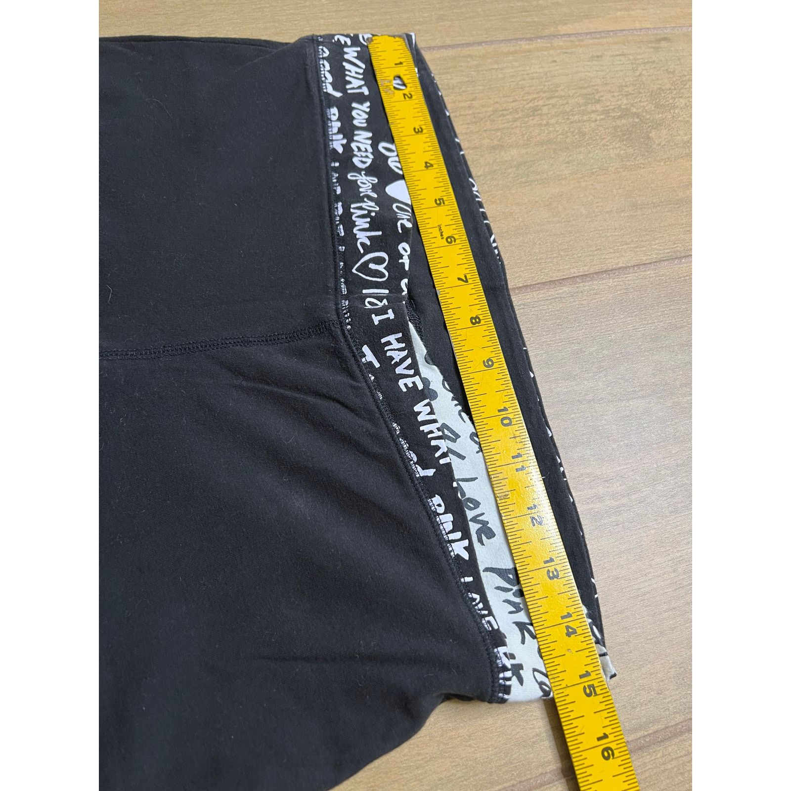 Pink PINK Victoria’s Secret Y2K Black Yoga Low Rise Flare M Size 30" / US 8 / IT 44 - 7 Thumbnail