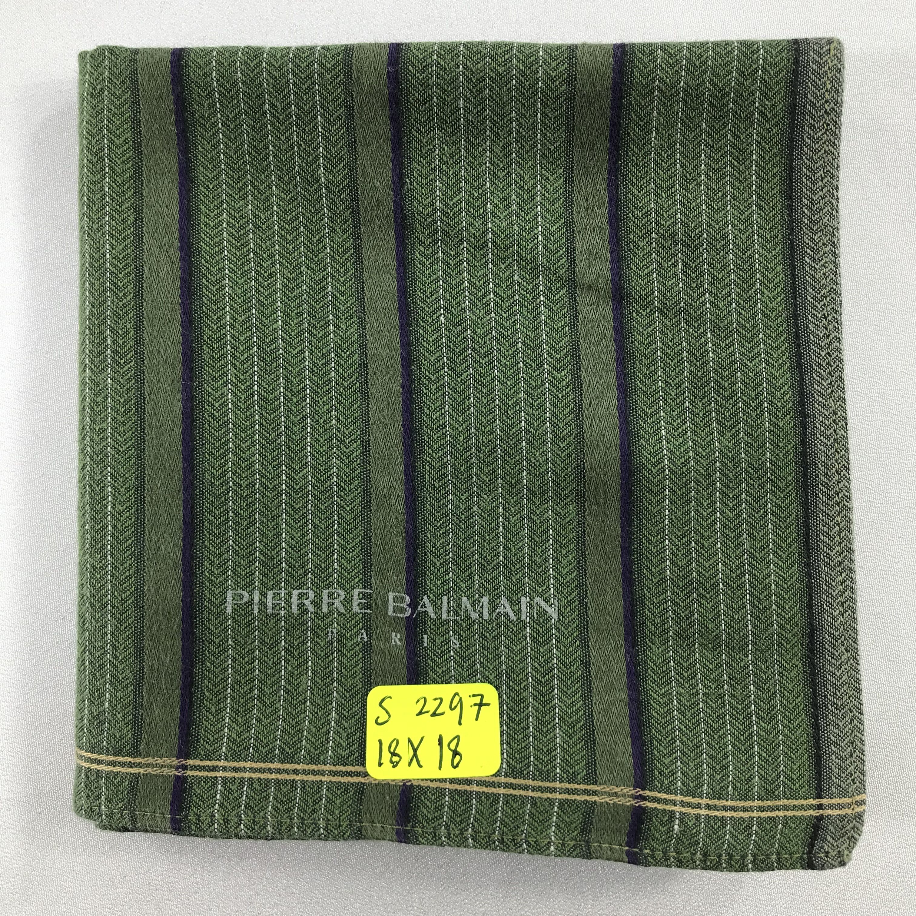 Pierre Balmain × Vintage Pierre Balmain Bandana / Handkerchief / Neckerchief - S2297 Size ONE SIZE - 5 Thumbnail