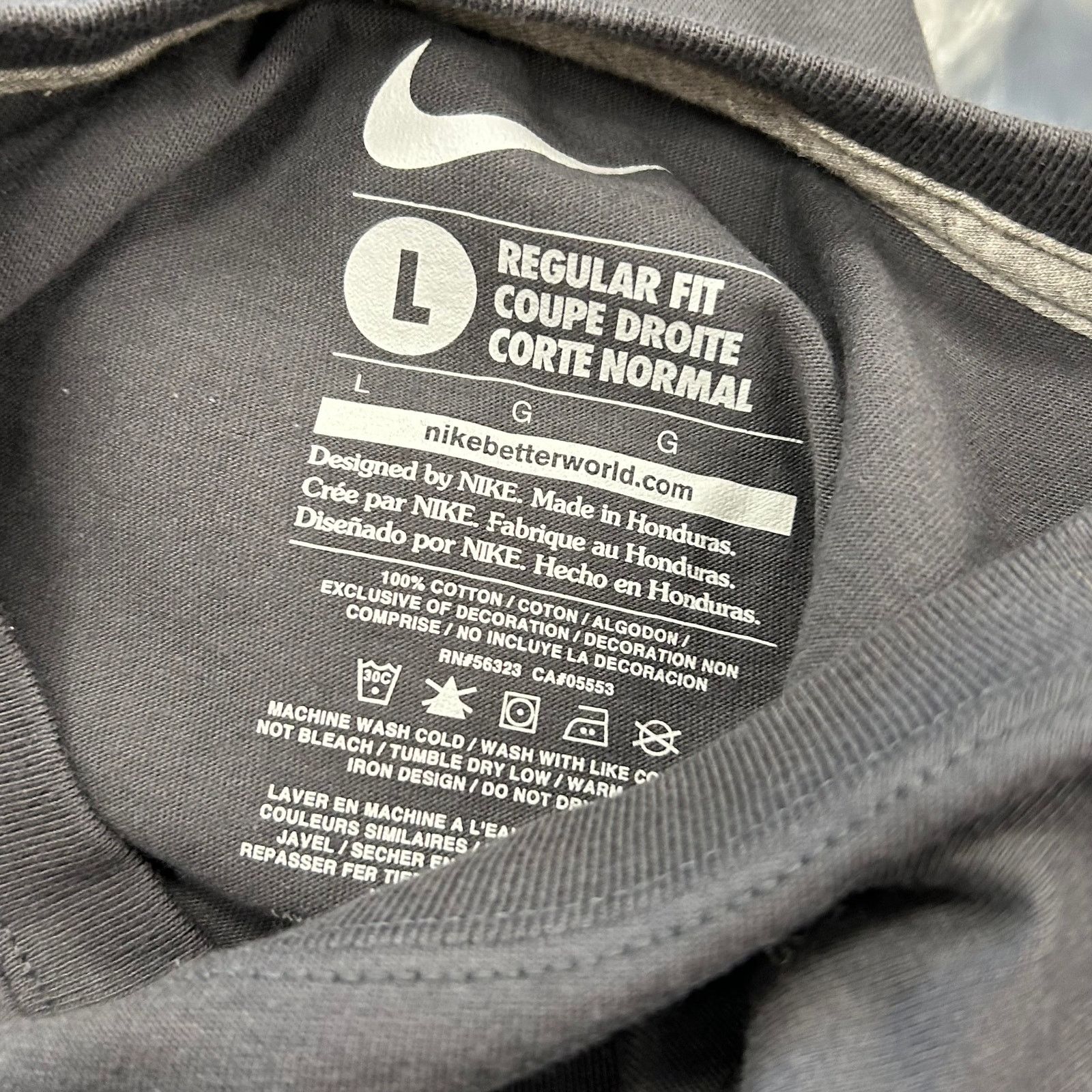 Nike New Nike A Brief History of Air Max Gray Tee T Shirt Large Size US L / EU 52-54 / 3 - 6 Thumbnail