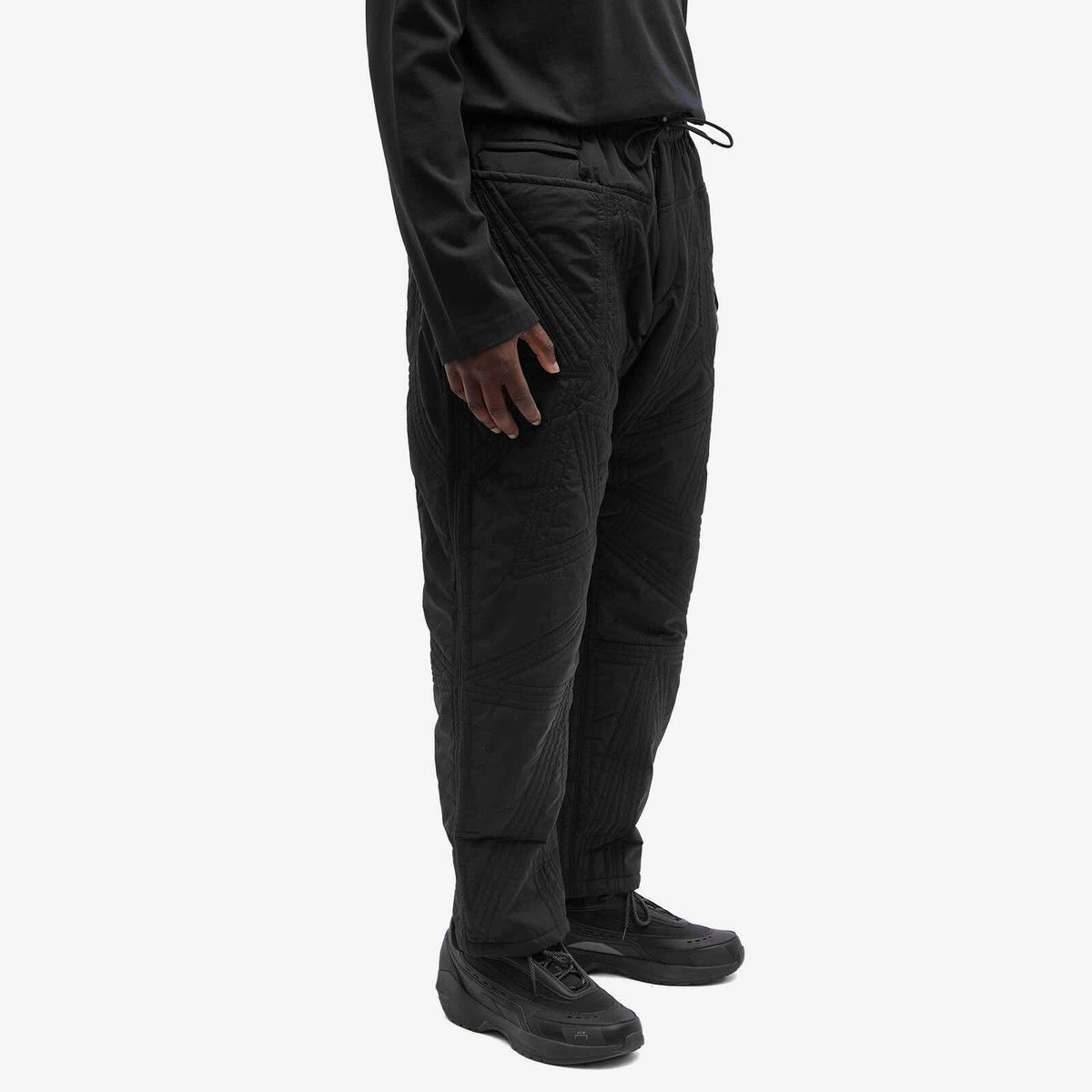 Y-3 o1y0525 Quilted Pant in Black Size US 36 / EU 52 - 2 Thumbnail
