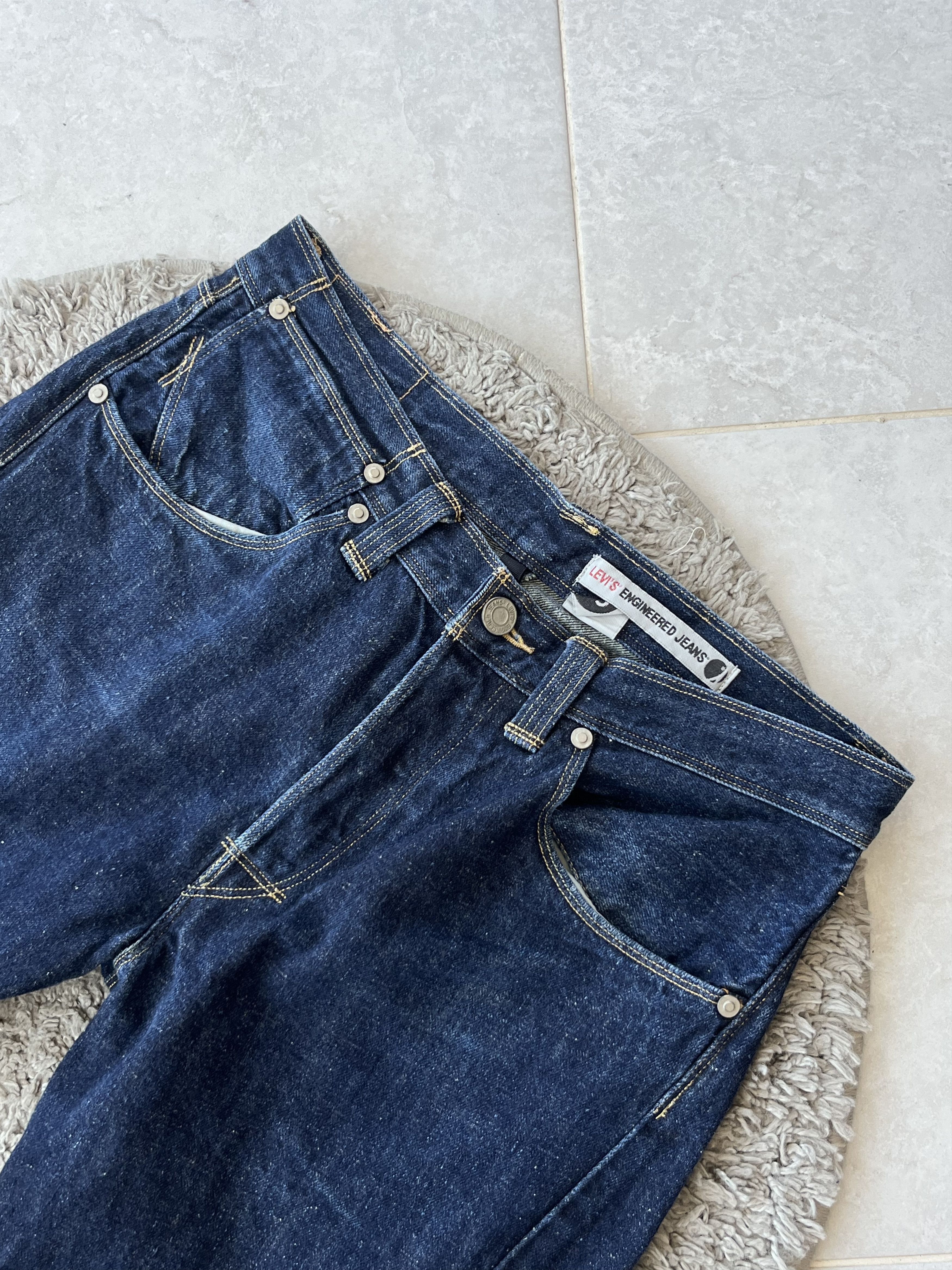 Levi's LEVI’S ENGINEERED JEANS Straight Fit Vintage Y2K Style Size US 34 / EU 50 - 3 Thumbnail
