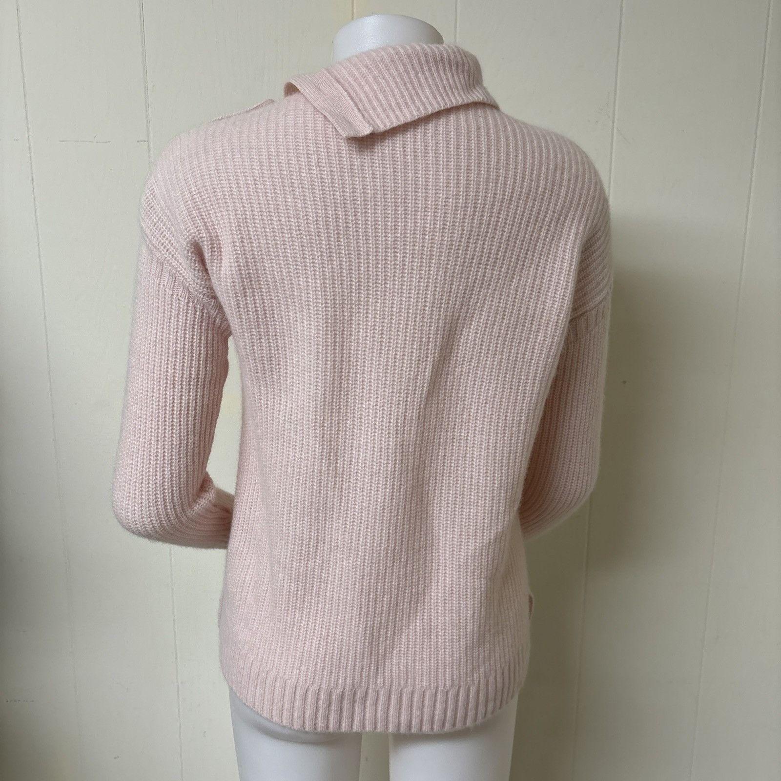 Other Garnet Hill Sweater Womens Small Pink Cashmere Button Should Size S / US 4 / IT 40 - 4 Thumbnail