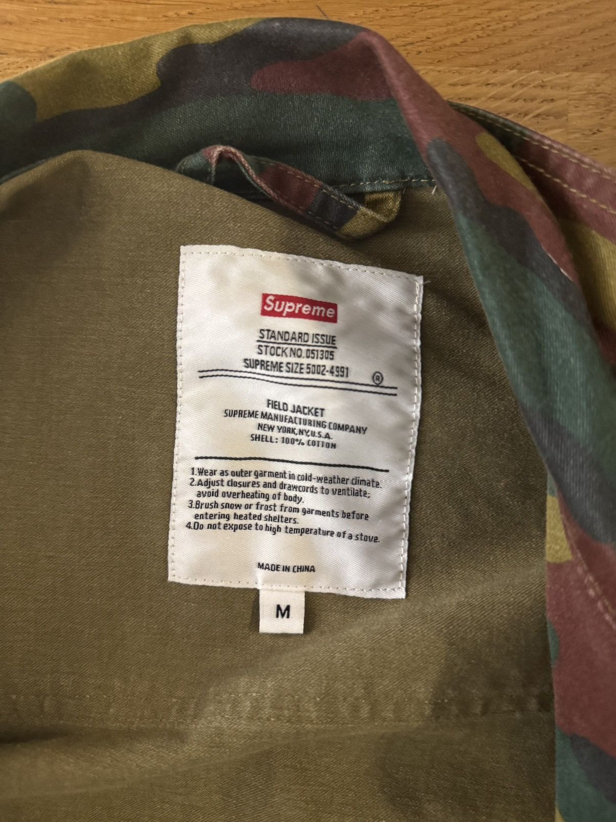 Supreme Supreme woodland camo field jacket - Size Medium Like New Size US M / EU 48-50 / 2 - 2 Thumbnail