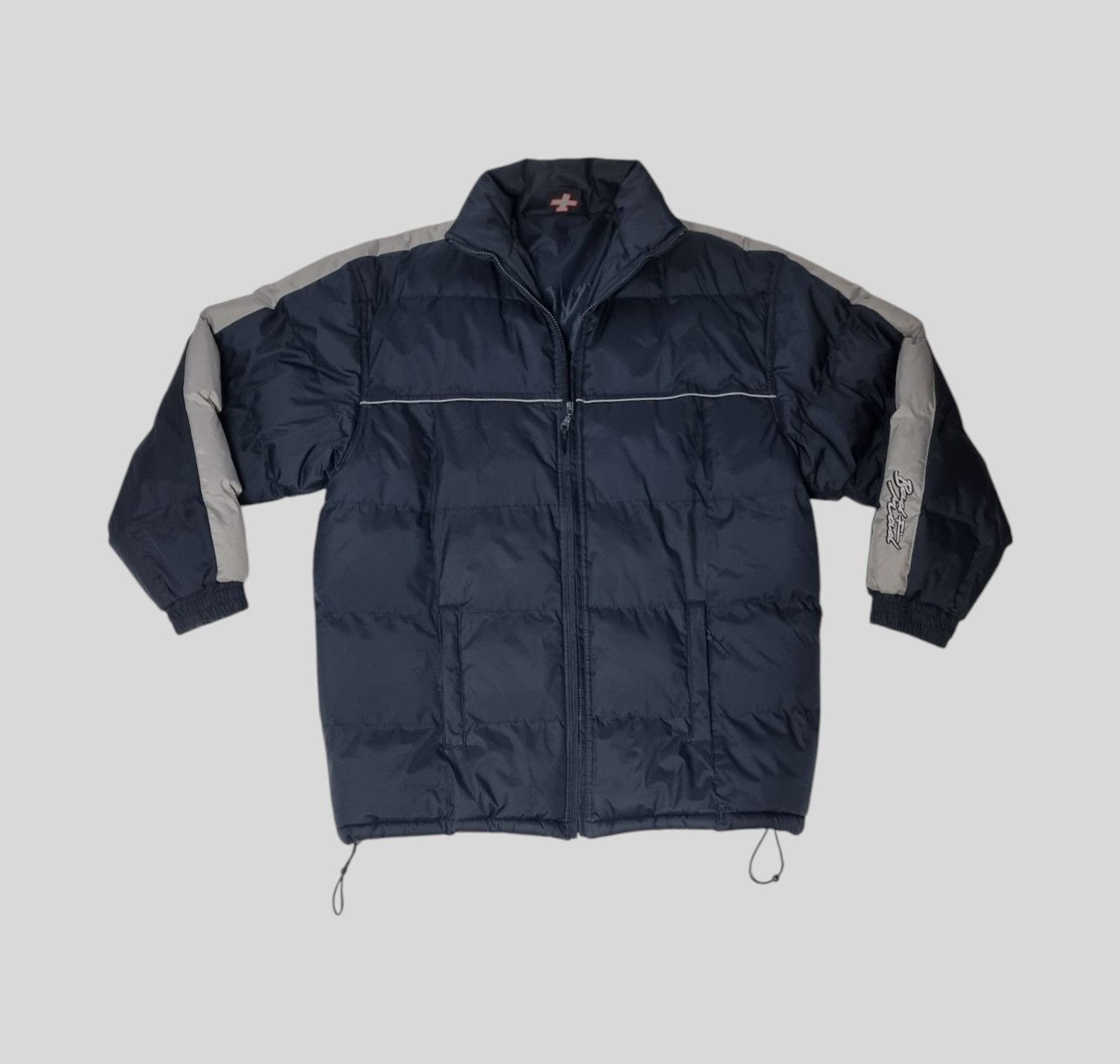Japanese Brand × Vintage Bad+Mad hardwear boxy puffer jacket L mens womens Size US L / EU 52-54 / 3 - 2 Thumbnail