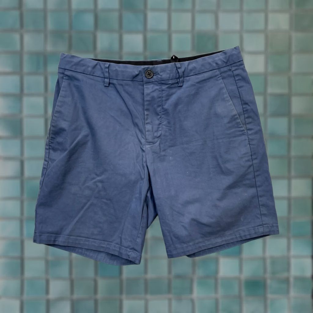Bonobos Bonobos Chino Shorts Mens 30 Blue Cotton Stretch Golf Tennis Resort Wear Size US 32 / EU 48 - 1 Thumbnail