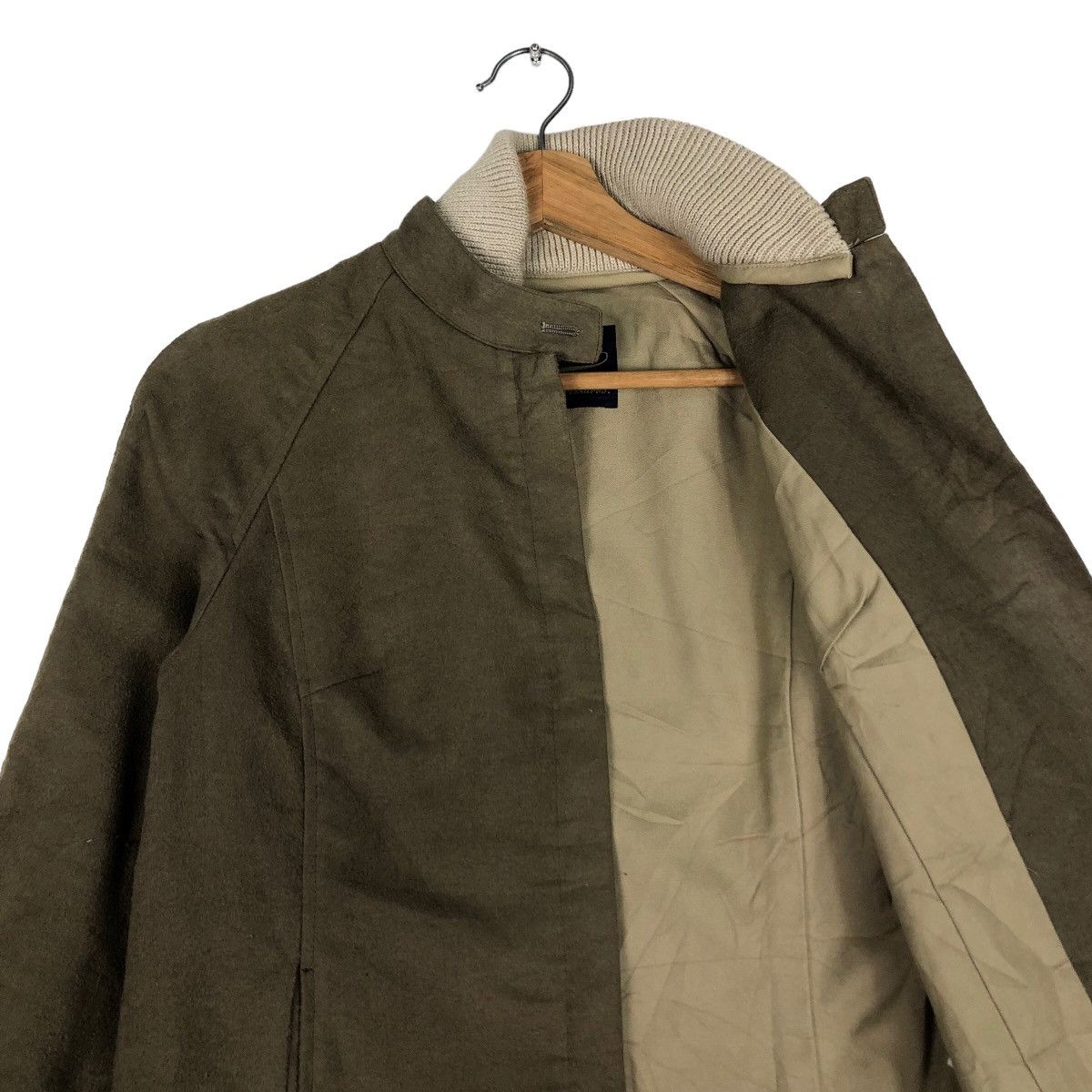 Japanese Brand 🔥Cropped Biker Jacket Ford Mills Inspire Issey Miyake Size US M / EU 48-50 / 2 - 10 Thumbnail