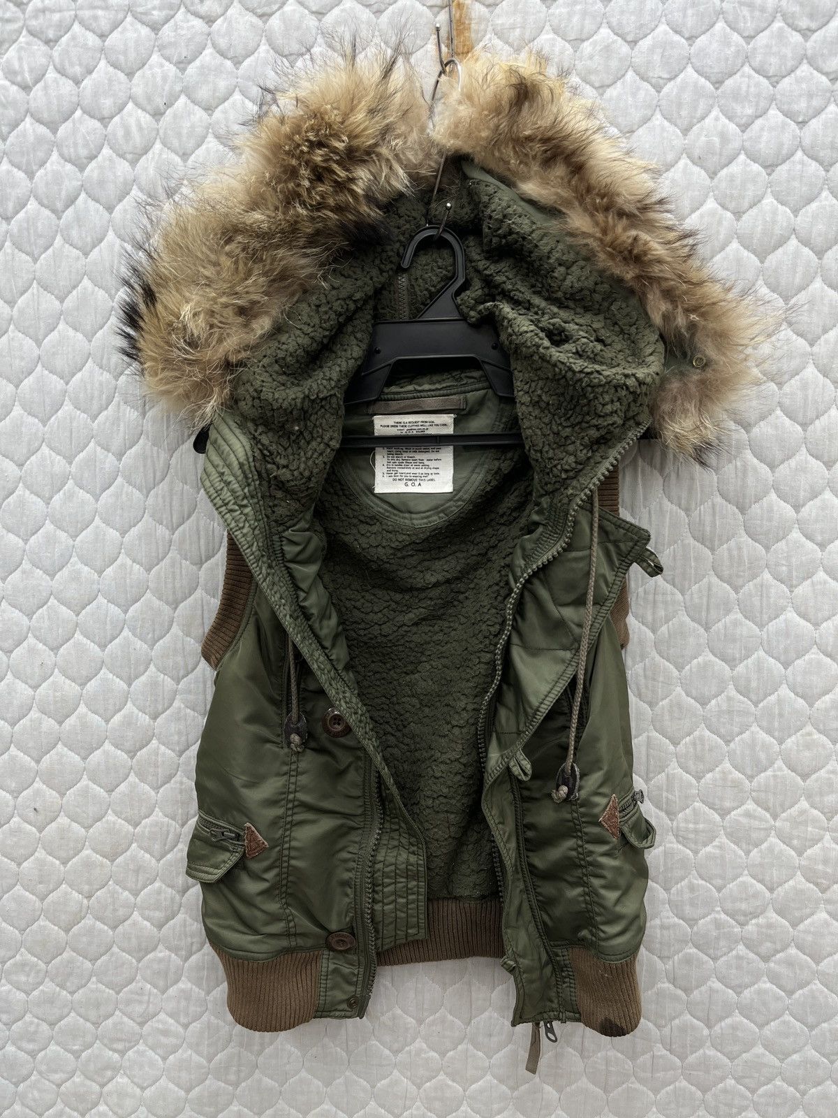 If Six Was Nine 🔥🔥🔥STEALS GOA HOODIE FUR VEST JACKET Size S / US 4 / IT 40 - 7 Thumbnail