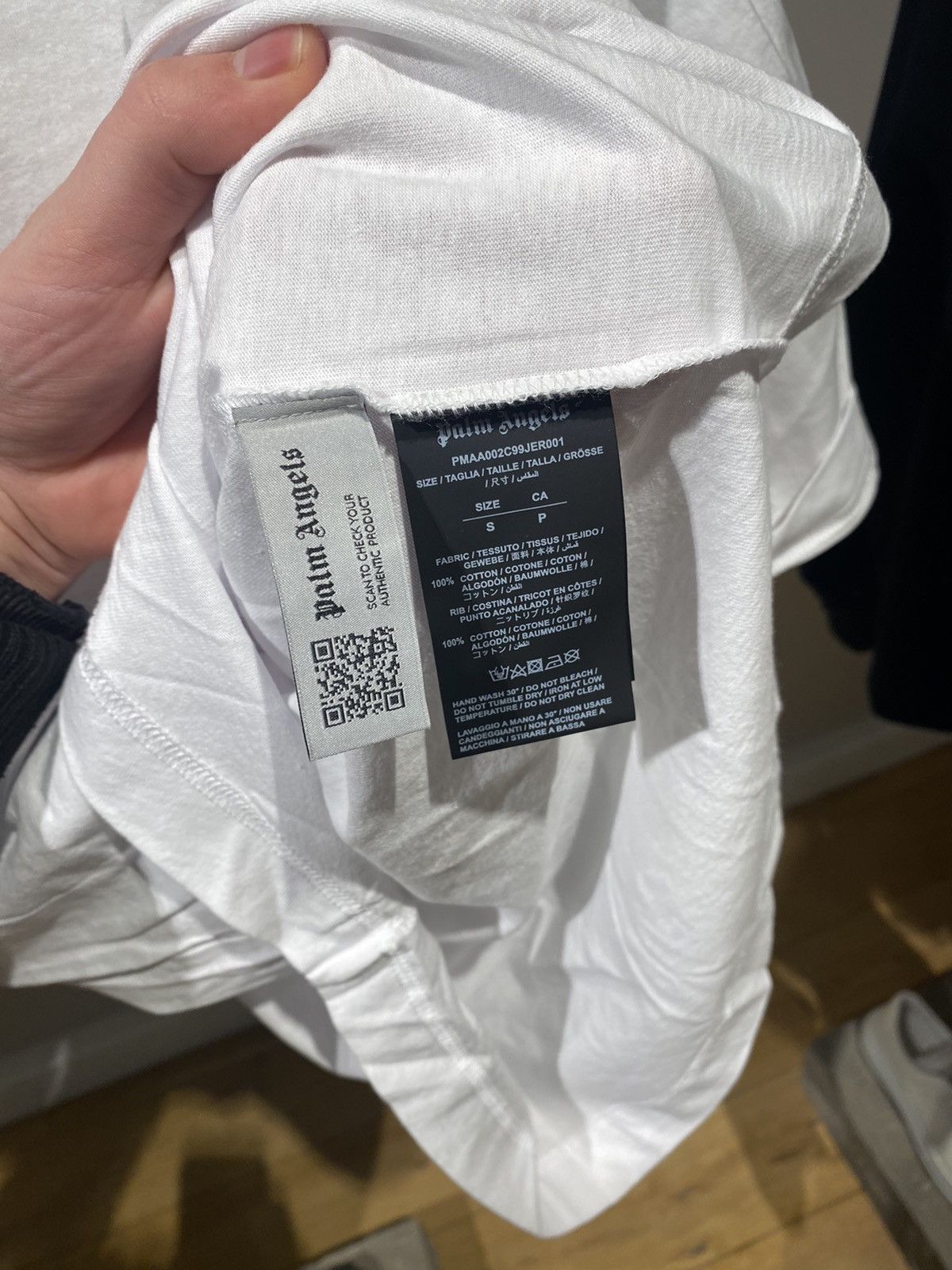 Palm Angels Palm Angels Backlogo Long sleeve T-Shirt Size US S / EU 44-46 / 1 - 4 Thumbnail