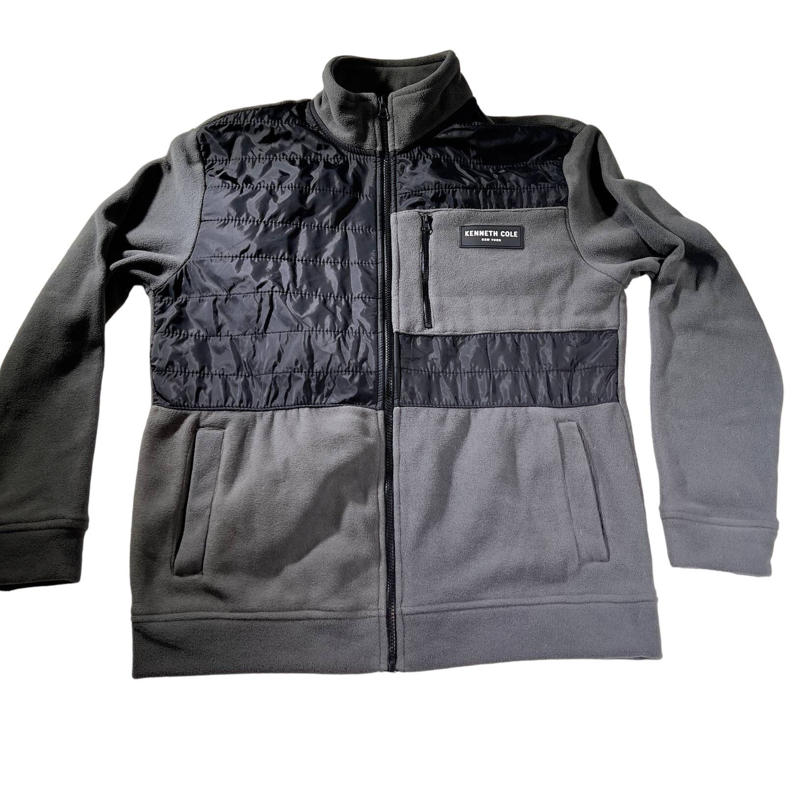 Kenneth Cole Kenneth Cole New York Fleece Full Zip Jacket Men's Large Size US L / EU 52-54 / 3 - 1 Thumbnail
