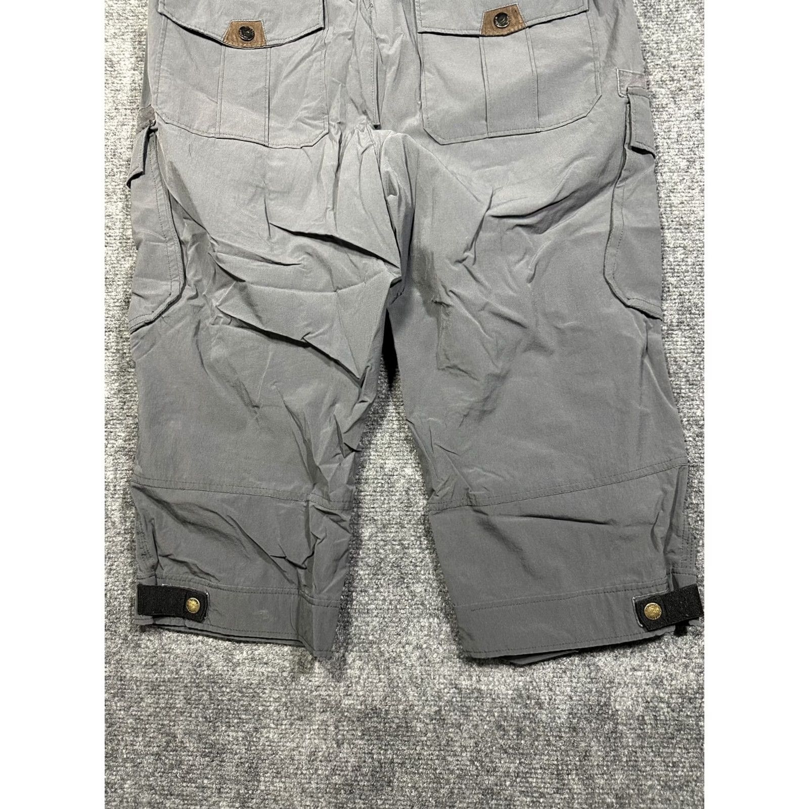Komono Komont Cargo Pants Womens 30 Gray Nylon Hiking Crop Straight Leg Pockets Outdoor Size 30" / US 8 / IT 44 - 7 Thumbnail