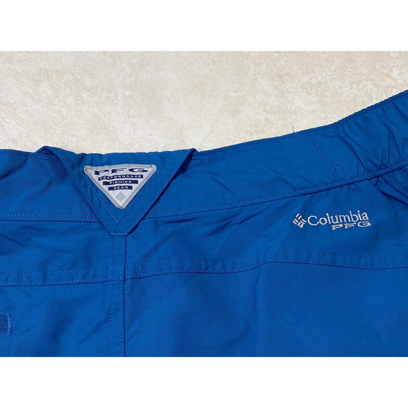 Columbia Columbia PFG Shorts Blue Utility Chino Outdoor Lightweight Size 34" / US 12 / IT 48 - 6 Thumbnail