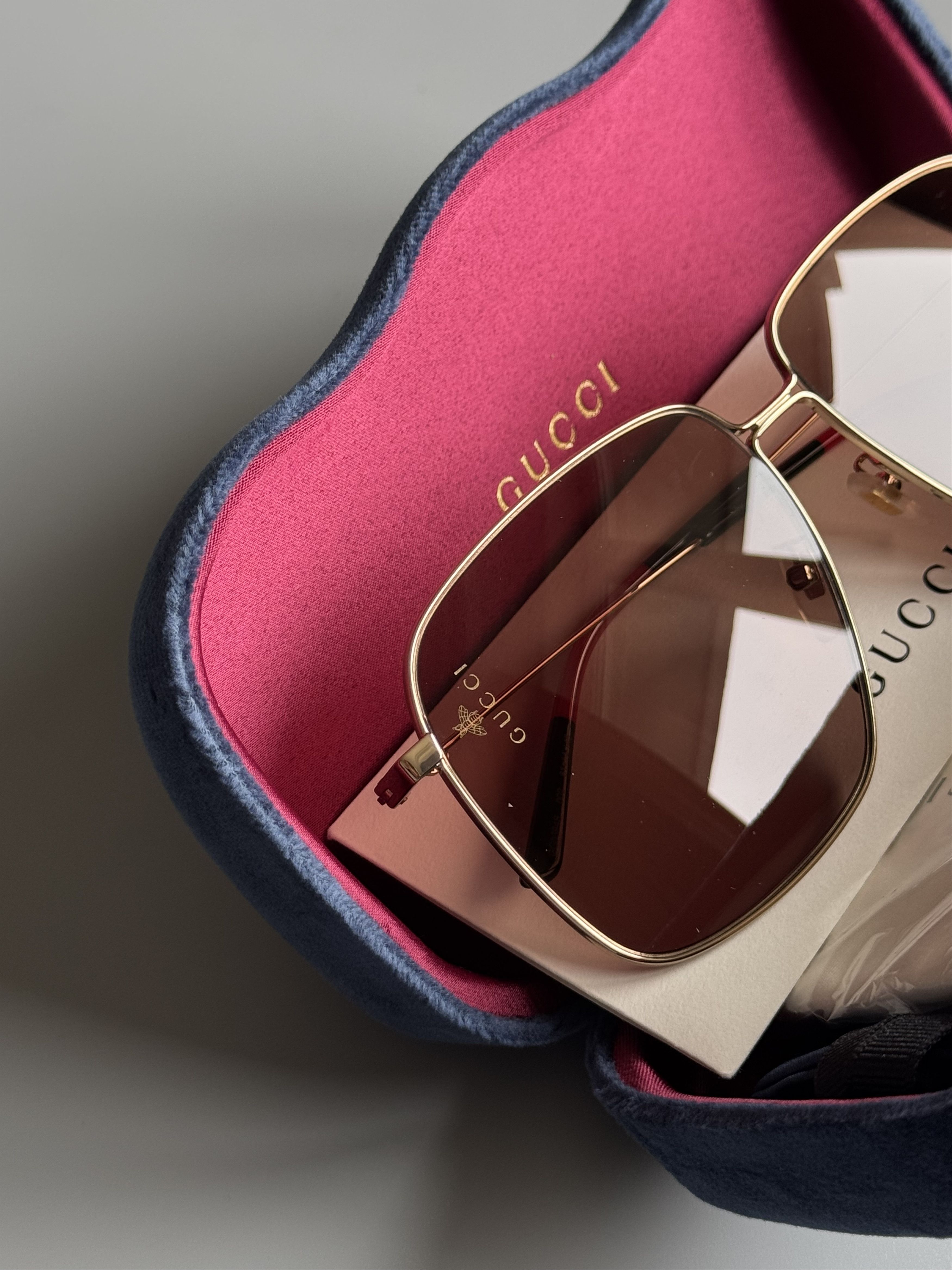 Gucci Gucci sunglasses Unisex Size ONE SIZE - 3 Thumbnail