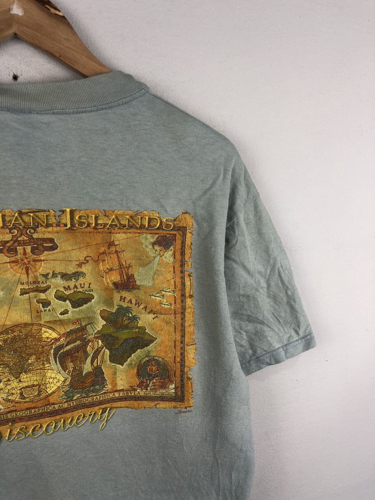Vintage Vintage Hawaian Discovery 1990 Tee Size US M / EU 48-50 / 2 - 3 Thumbnail