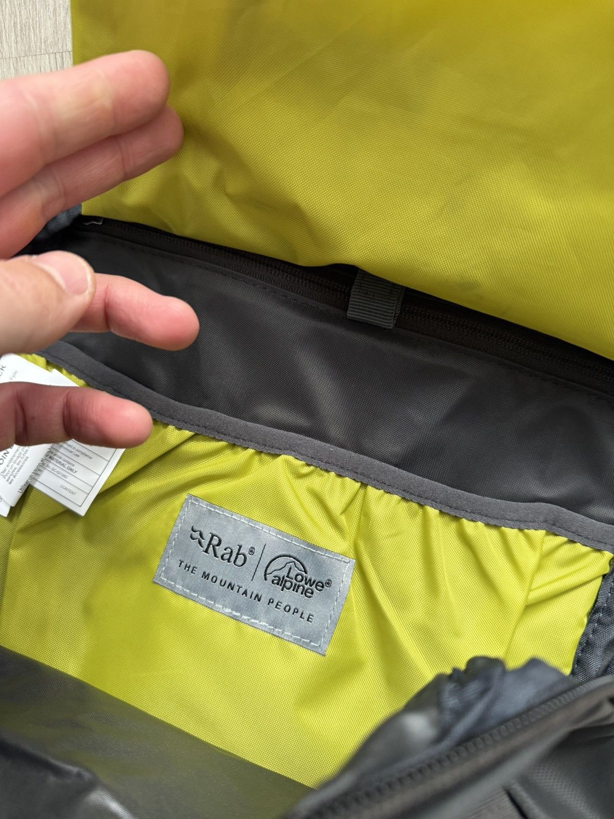 Rab Rab x Lowe Alpine Aeon LT 18 backpack rare NWT Size ONE SIZE - 9 Thumbnail
