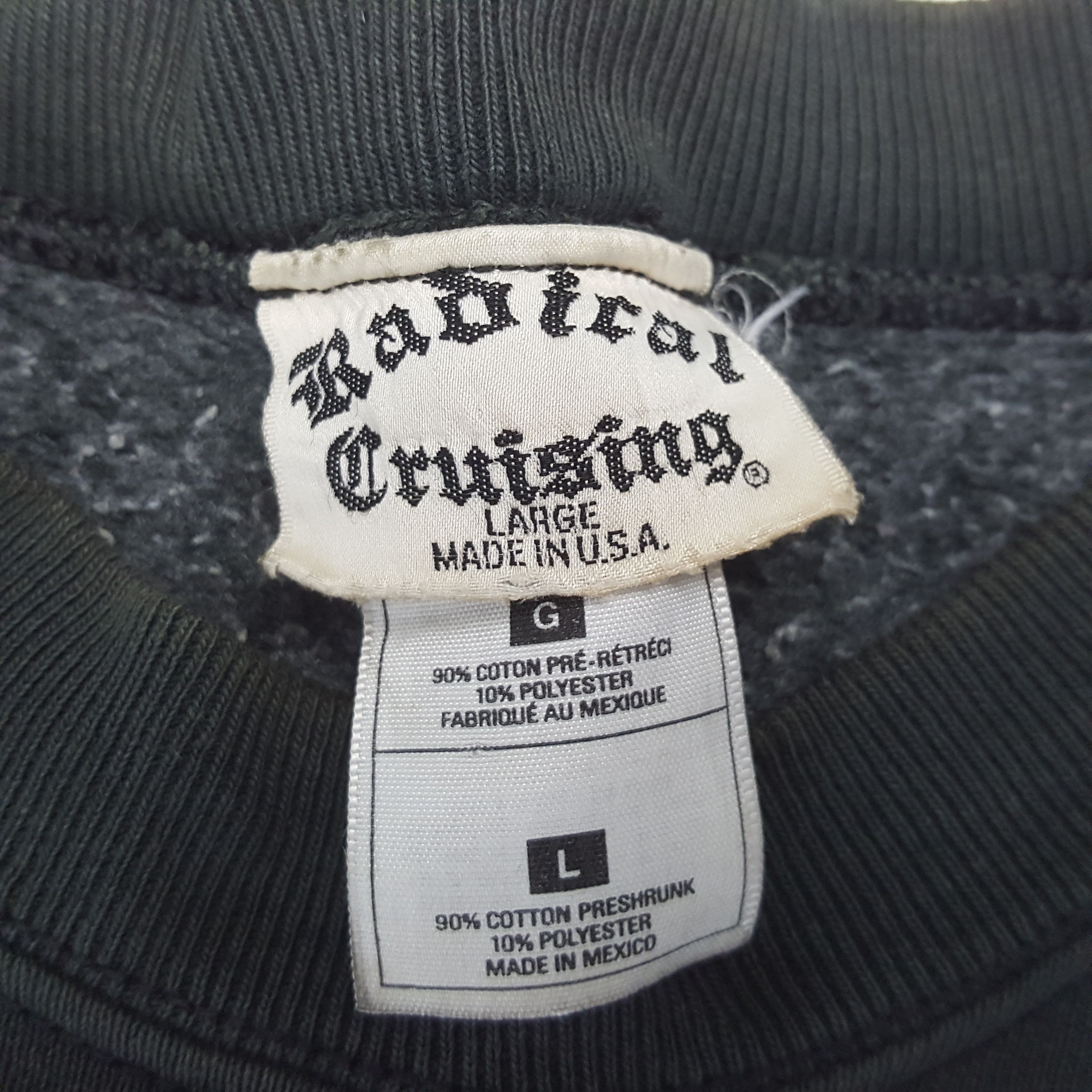 Vintage Vintage RADICAL CRUISING Streetwear Style Sweatshirt C289N15 Size US M / EU 48-50 / 2 - 5 Thumbnail