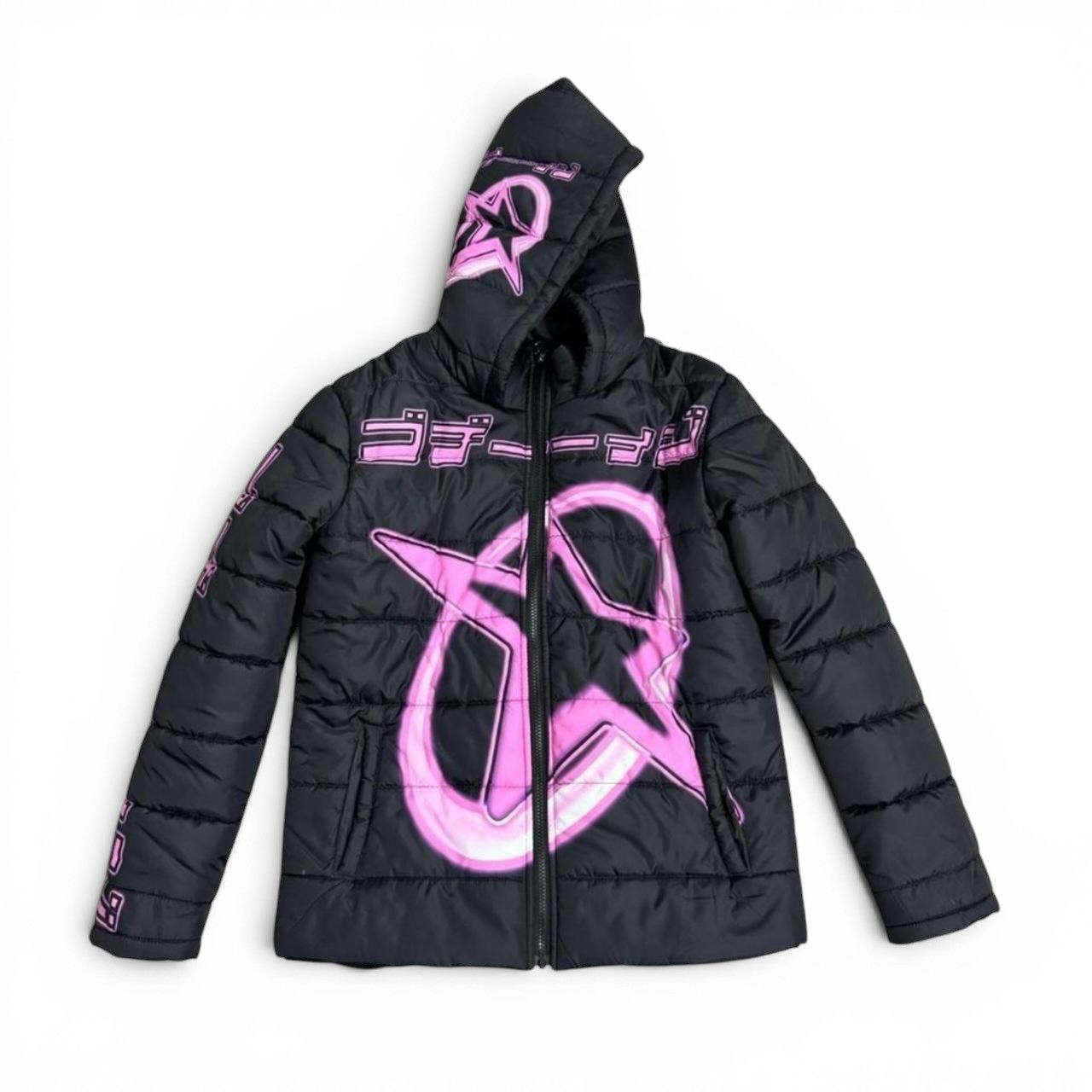 Other Shadow Banned Y2K KINSHI Puffer Jacket Pink (M) Size US M / EU 48-50 / 2 - 8 Thumbnail