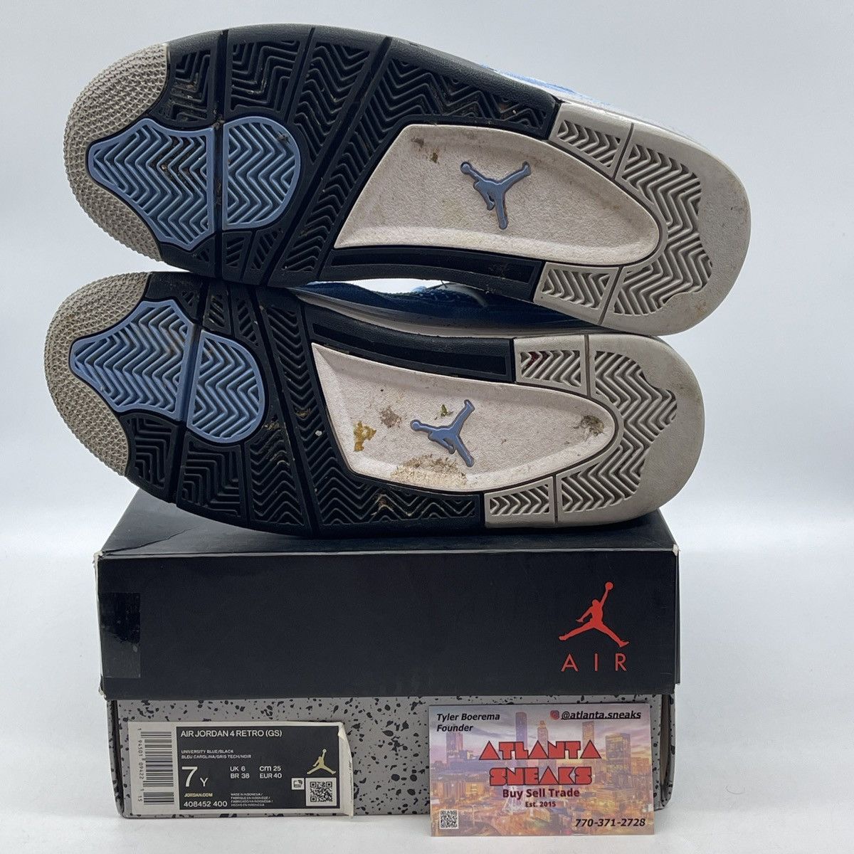 Jordan Brand Air Jordan 4 GS University blue Size US 7 / EU 40 - 7 Thumbnail