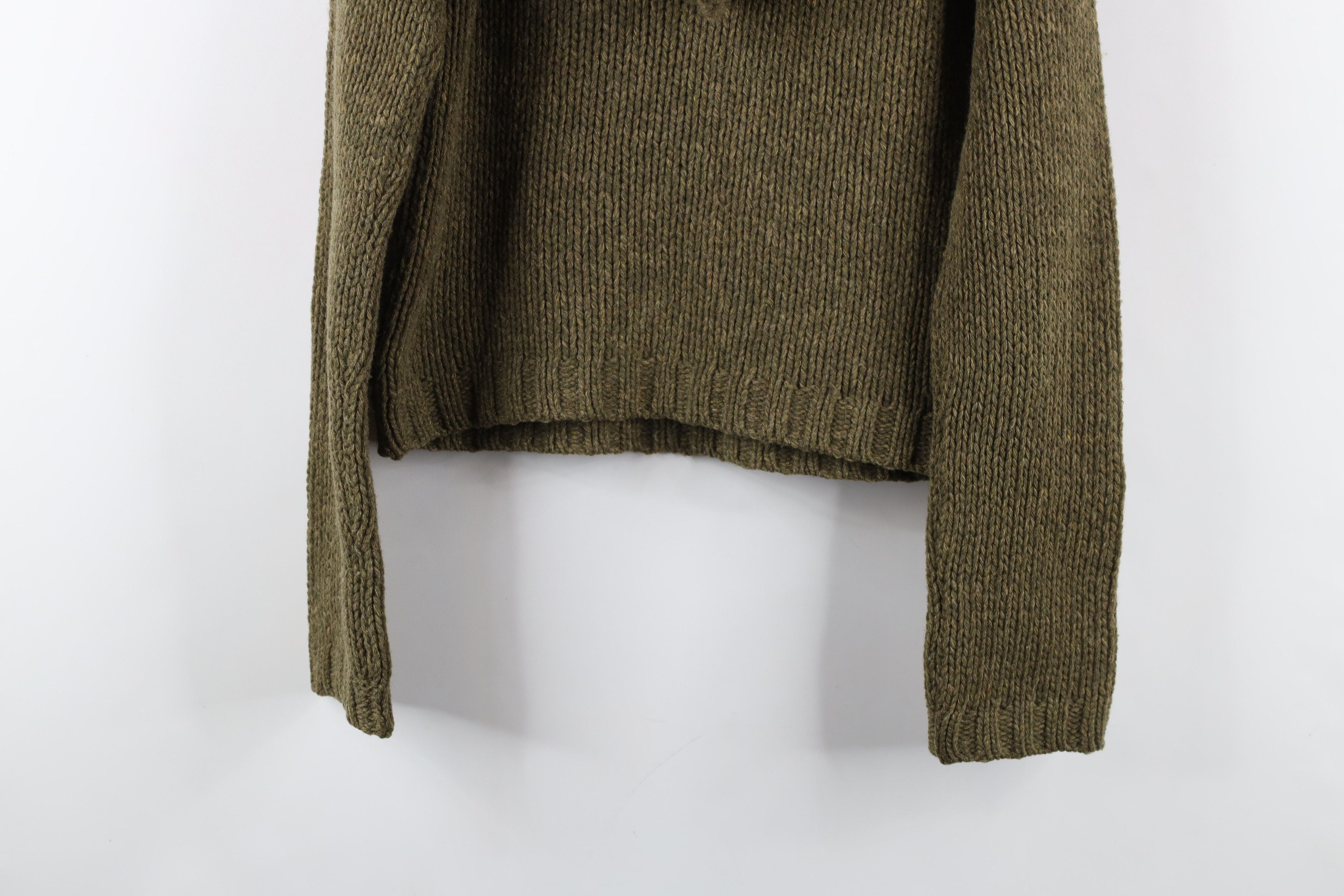 Abercrombie & Fitch × Vintage Vintage 90s Y2K Abercrombie & Fitch Knit Hoodie Babydoll Size M / US 6-8 / IT 42-44 - 10 Thumbnail