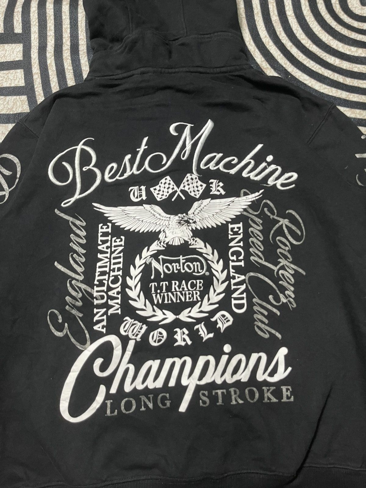 Norton 00s NORTON “BEST OF MACHINE” CHAMPIONS LONG STROKE HOODIE Size US M / EU 48-50 / 2 - 14 Thumbnail