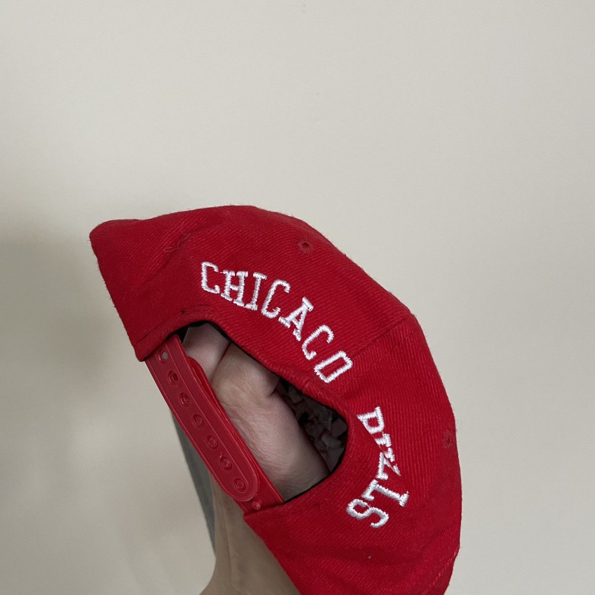 NBA × Nike Rare Vintage 90s NBA Chicago Bulls nike cap hat Size ONE SIZE - 5 Thumbnail