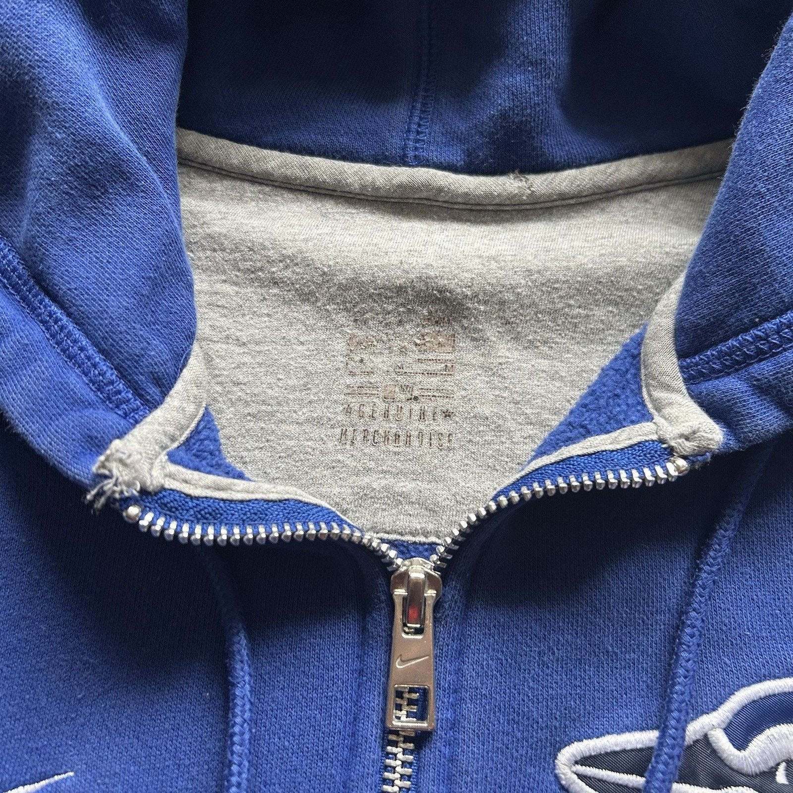 MLB × Nike × Vintage Vintage Nike Full Zip Hoodie Toronto Blue Jays MLB Medium Size US M / EU 48-50 / 2 - 3 Thumbnail