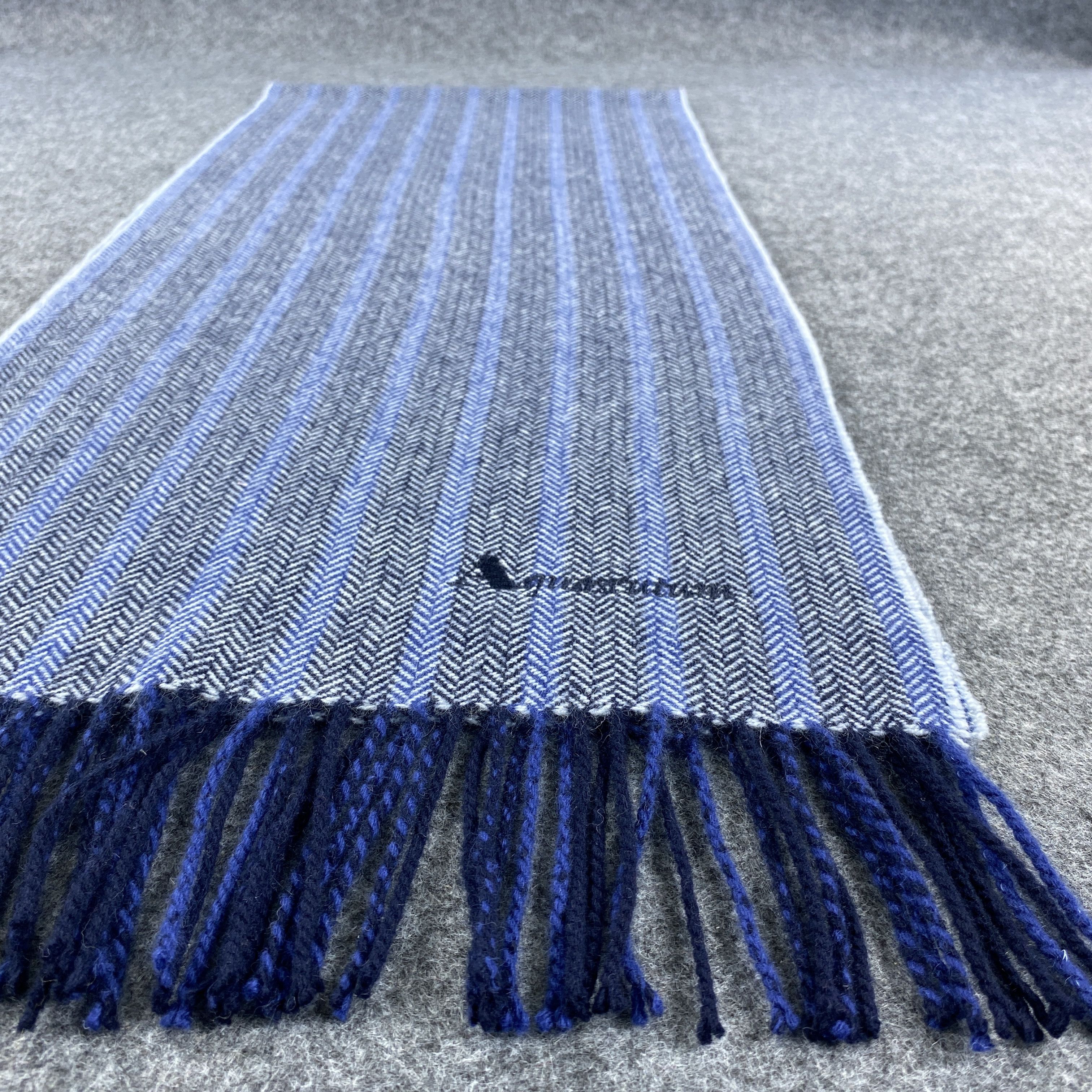 Aquascutum × Vintage Aquascutum Scarf # Muffler # Neckwear # D589 Size ONE SIZE - 6 Thumbnail