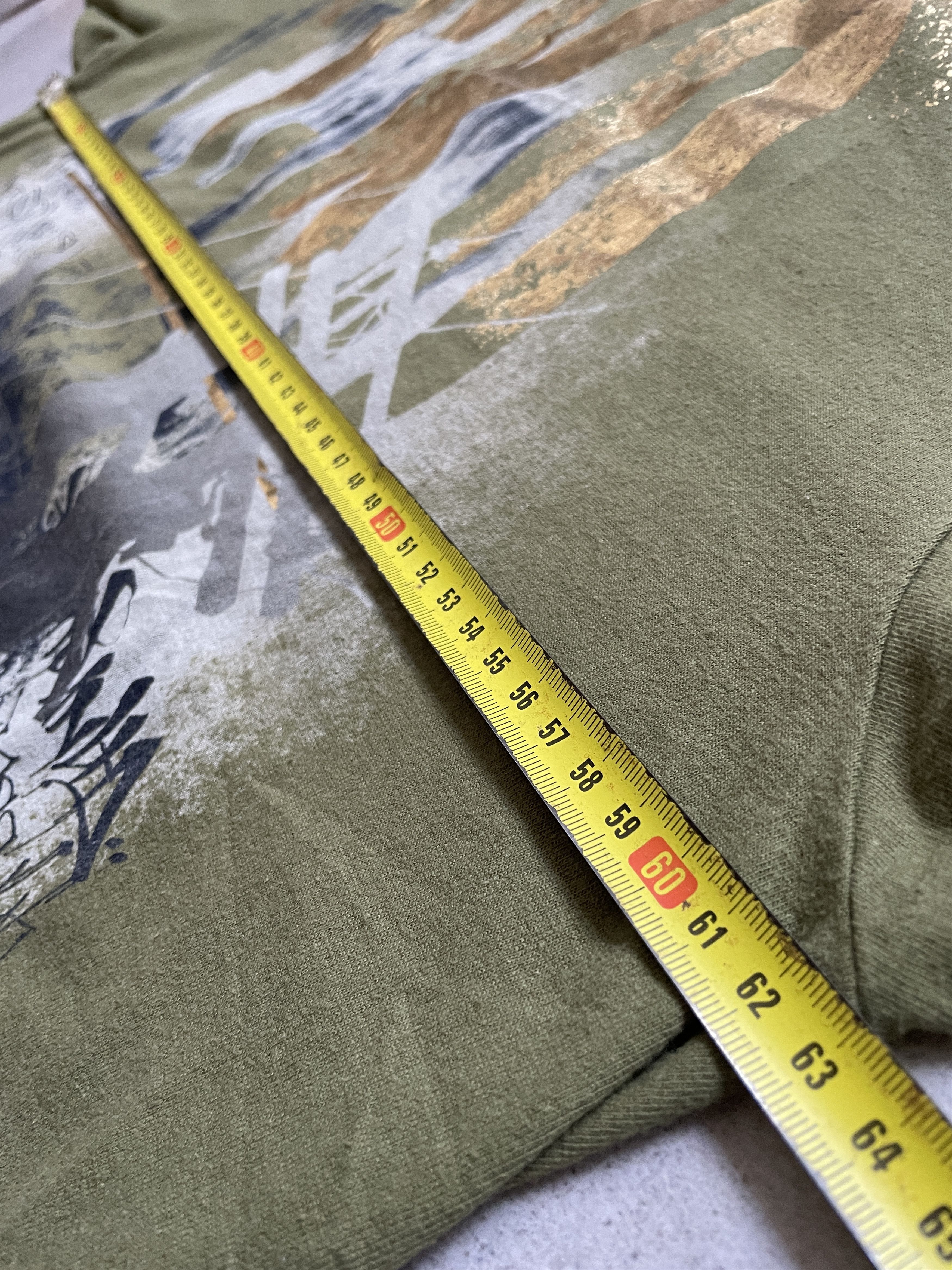 Ecko Unltd. Y2K ECKO UNLTMD UNLIMITED OLIVE GOLD KHAKI BAGGY TSHIRT Size US XXL / EU 58 / 5 - 6 Thumbnail