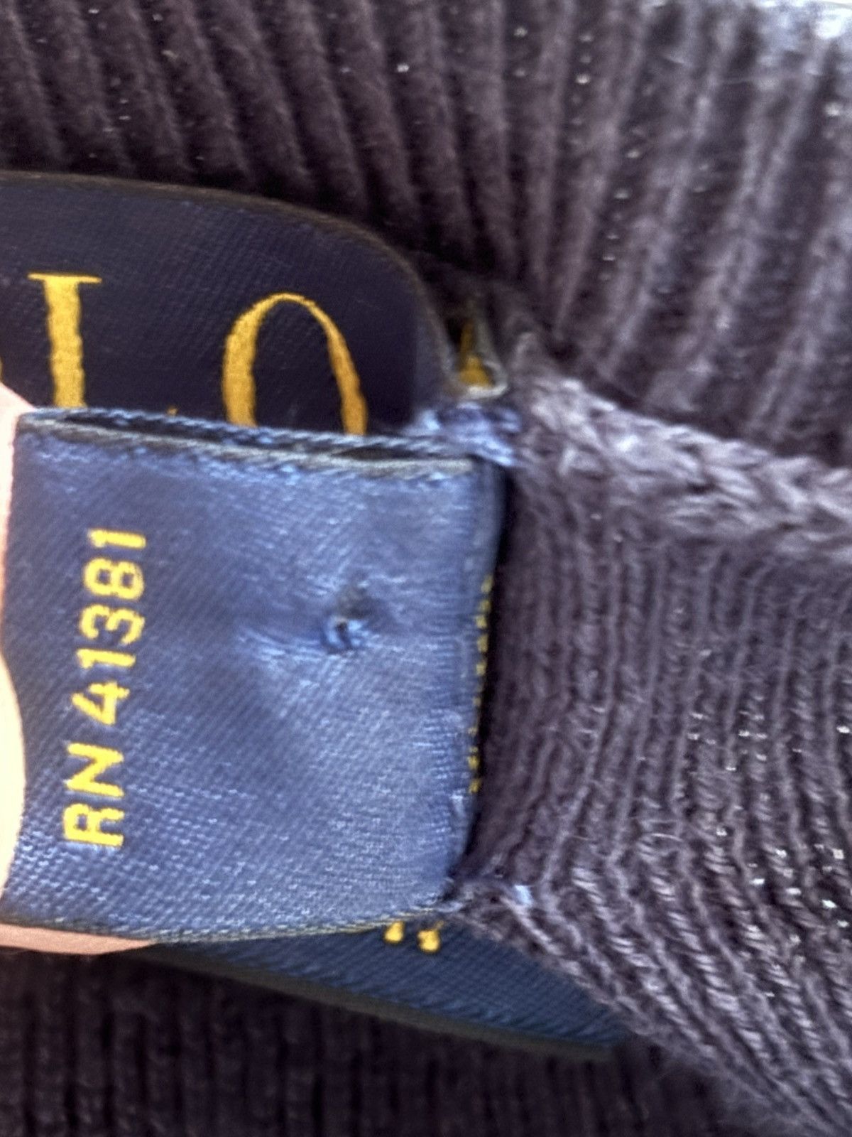 Ralph Lauren Polo Ralph Lauren Navy V-Neck Sweater Size M Size US M / EU 48-50 / 2 - 4 Thumbnail