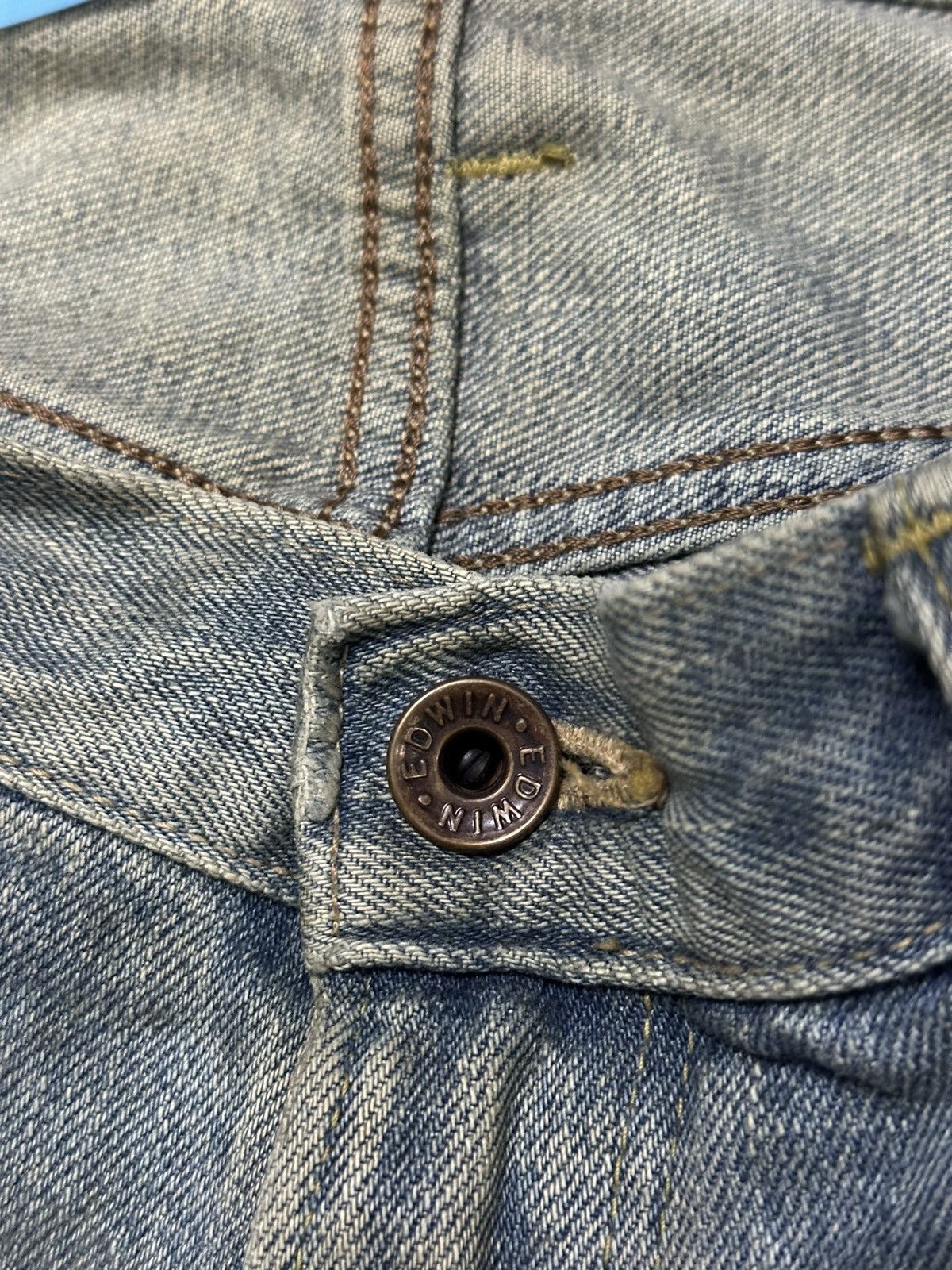 Kapital Vintage Edwin 505z Light Washed Selvedge Denim. Size US 35 - 9 Thumbnail