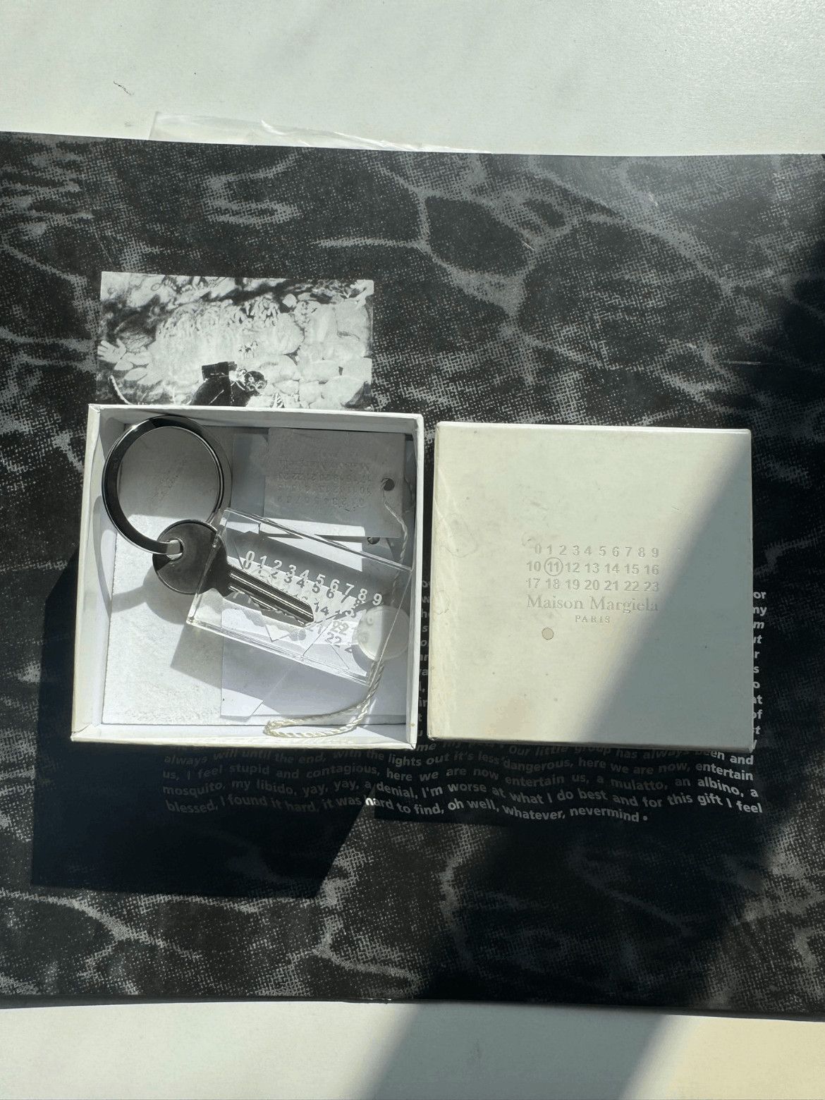 Maison Margiela Maison Margiela Crystal Key Keychain Size ONE SIZE - 1 Thumbnail