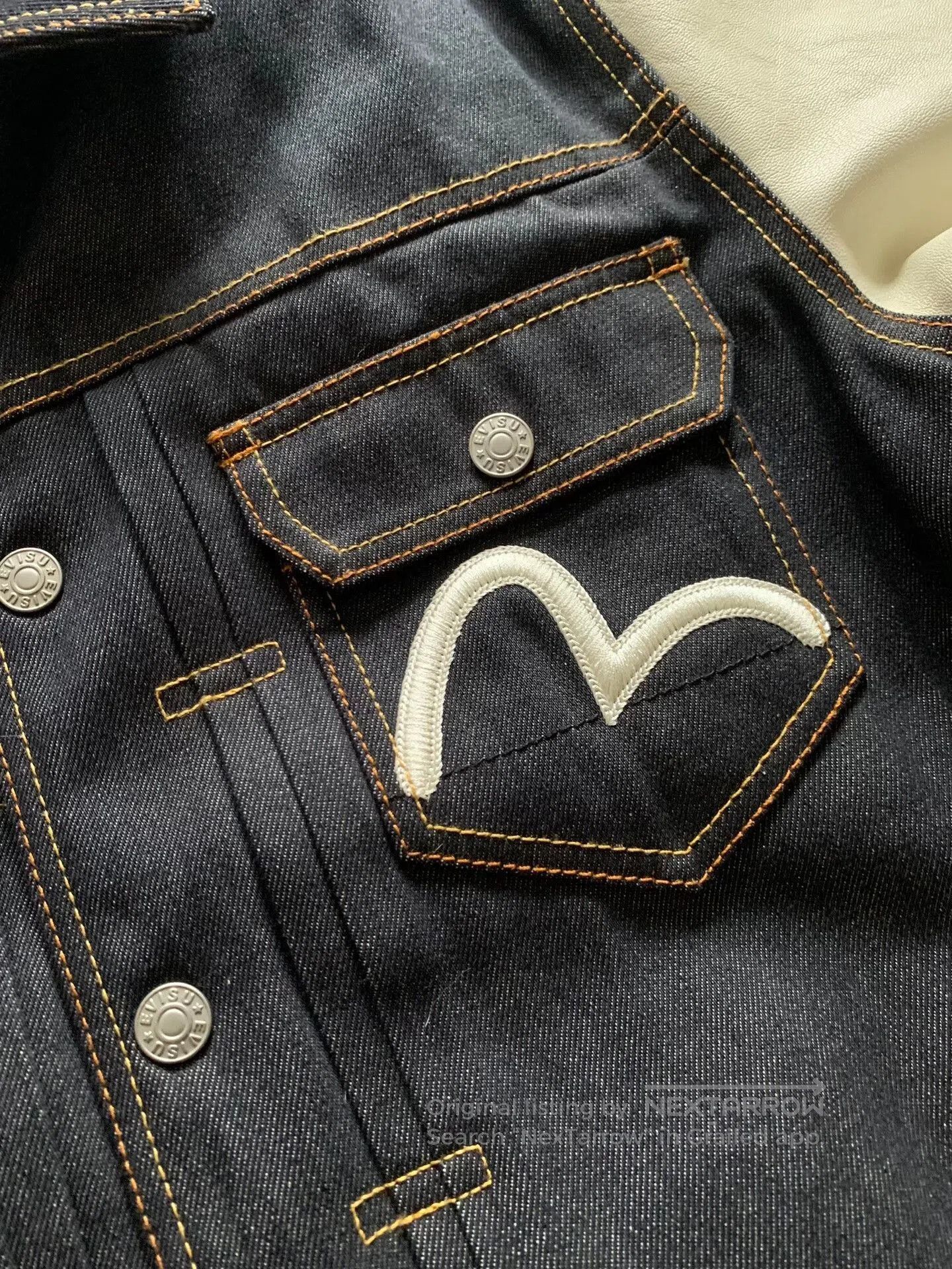 Evisu Evisu Patchwork Embroidery Denim Jacket. Size US L / EU 52-54 / 3 - 6 Thumbnail