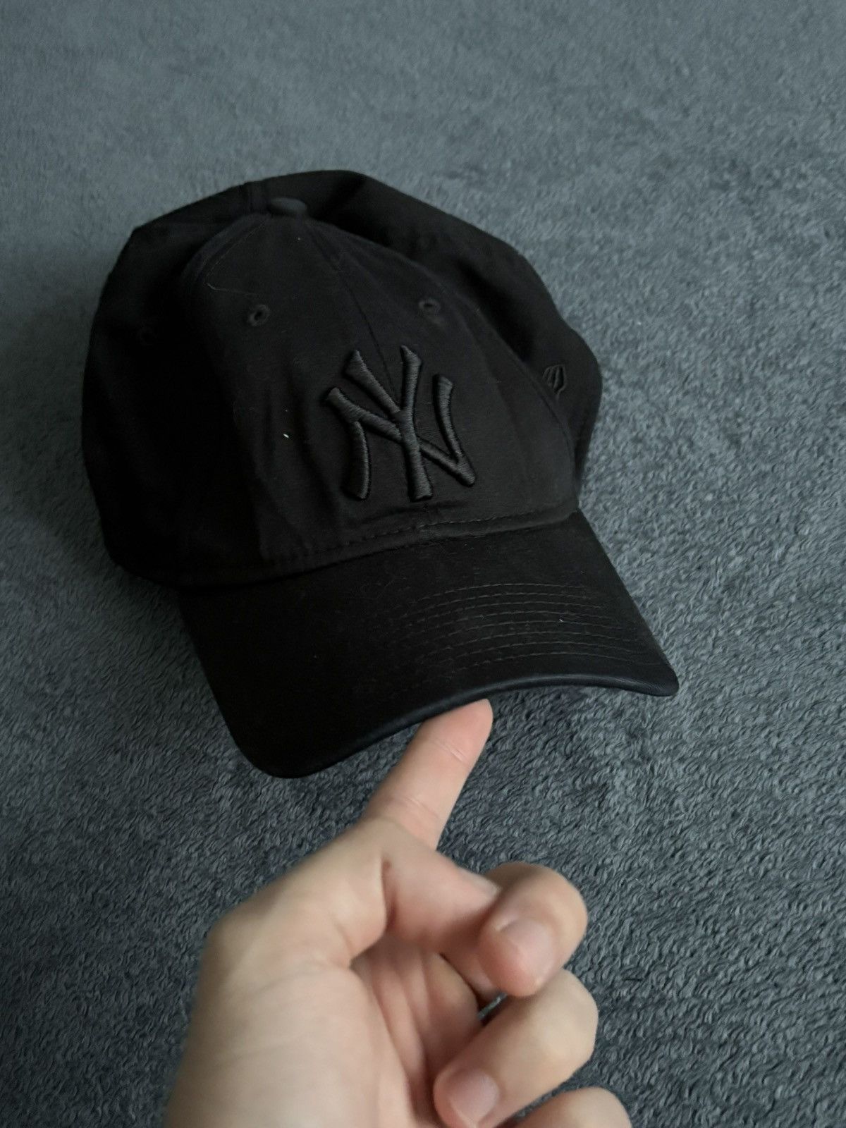 New Era 00s New Era Yankees Vintage Big Logo Retro Hat Cap Size ONE SIZE - 2 Thumbnail
