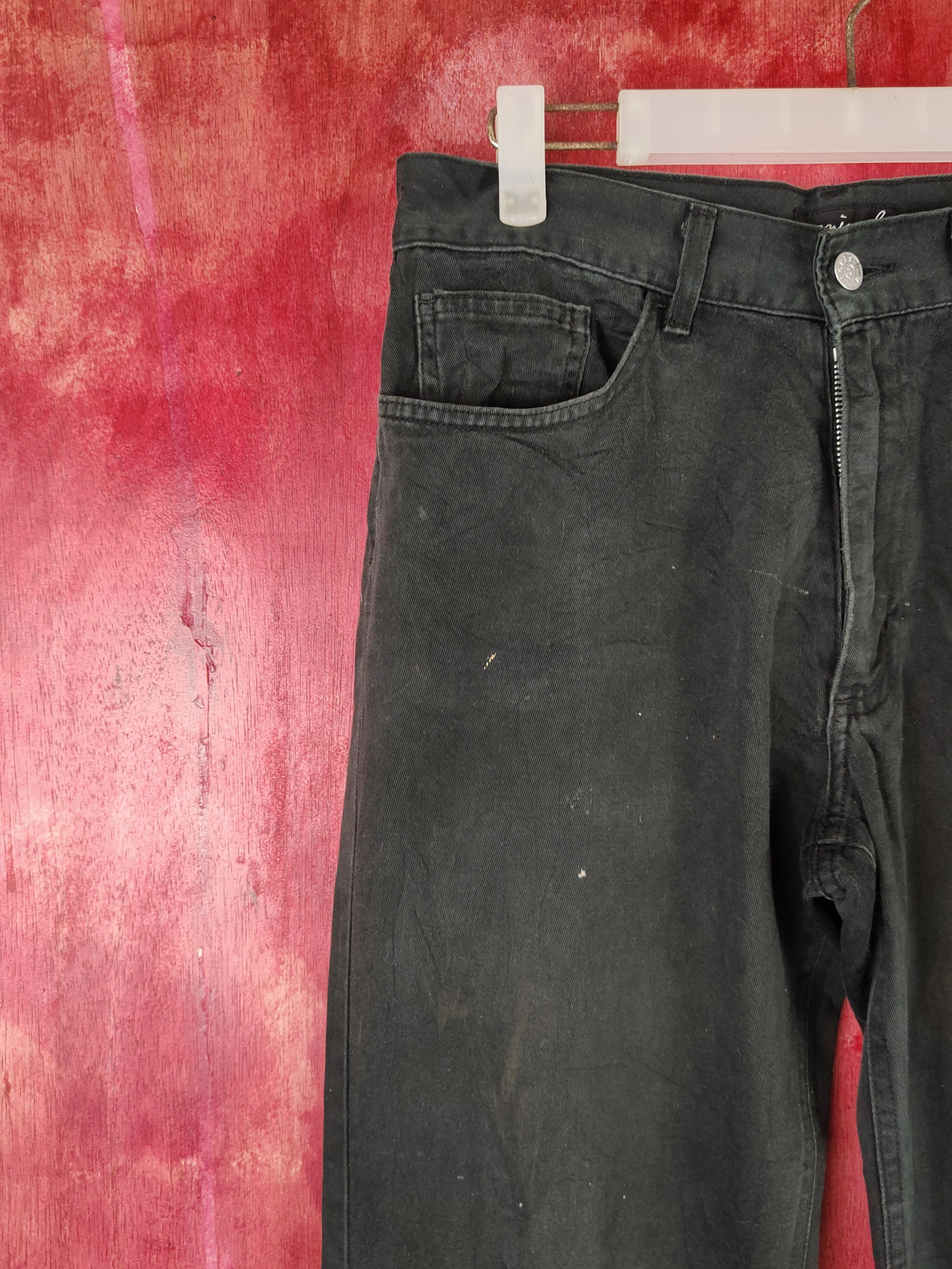 Japanese Brand × agnes b. Agnes B. Black Multipocket Ripped Casual Pants #S1400 Size US 30 / EU 46 - 3 Thumbnail