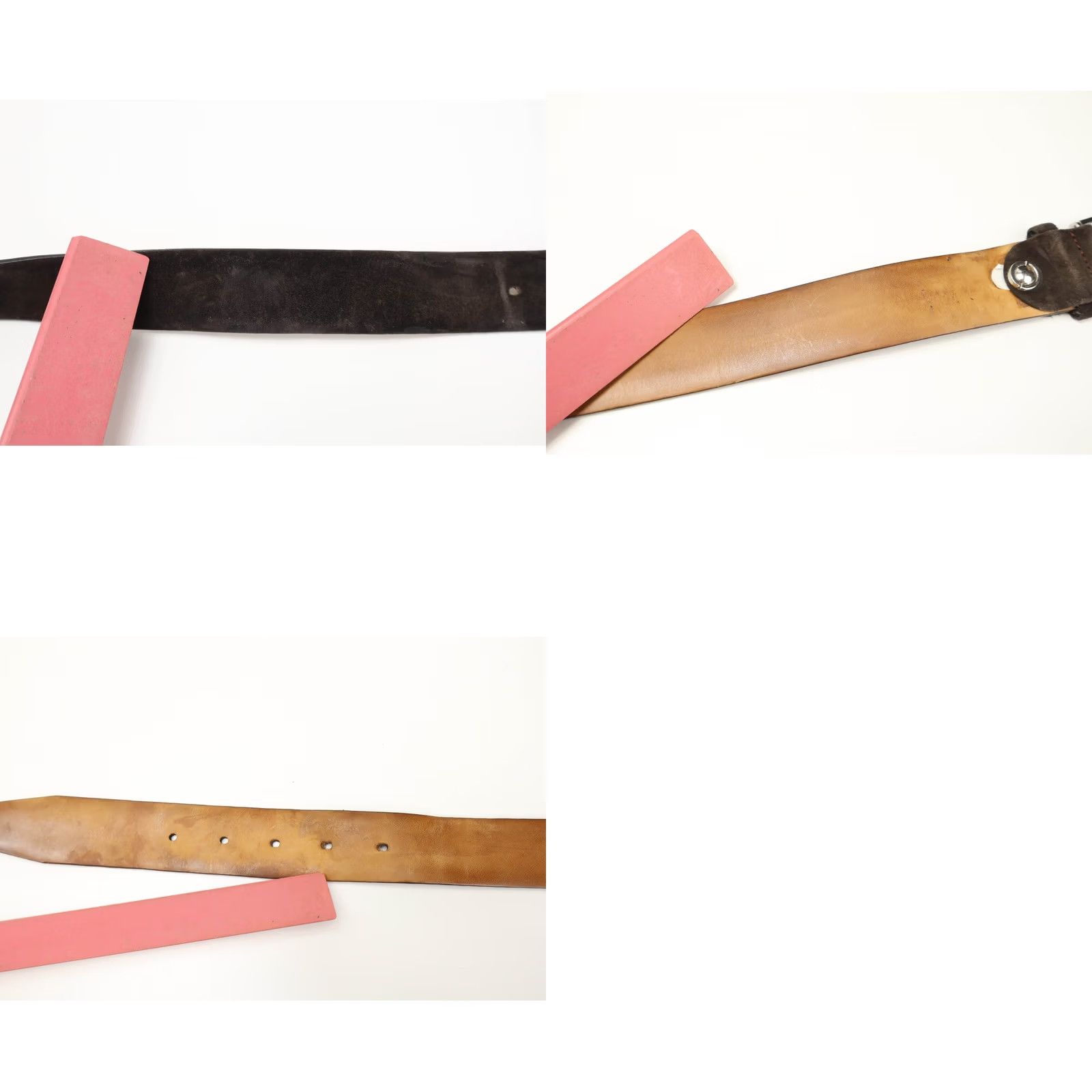 Suitsupply Suitsupply Belt Men 85 /34 Brown Square Shape Buckle Genuine Suede Leather Belt Mens Brown Square Buckle Suede Leather Size ONE SIZE - 8 Thumbnail