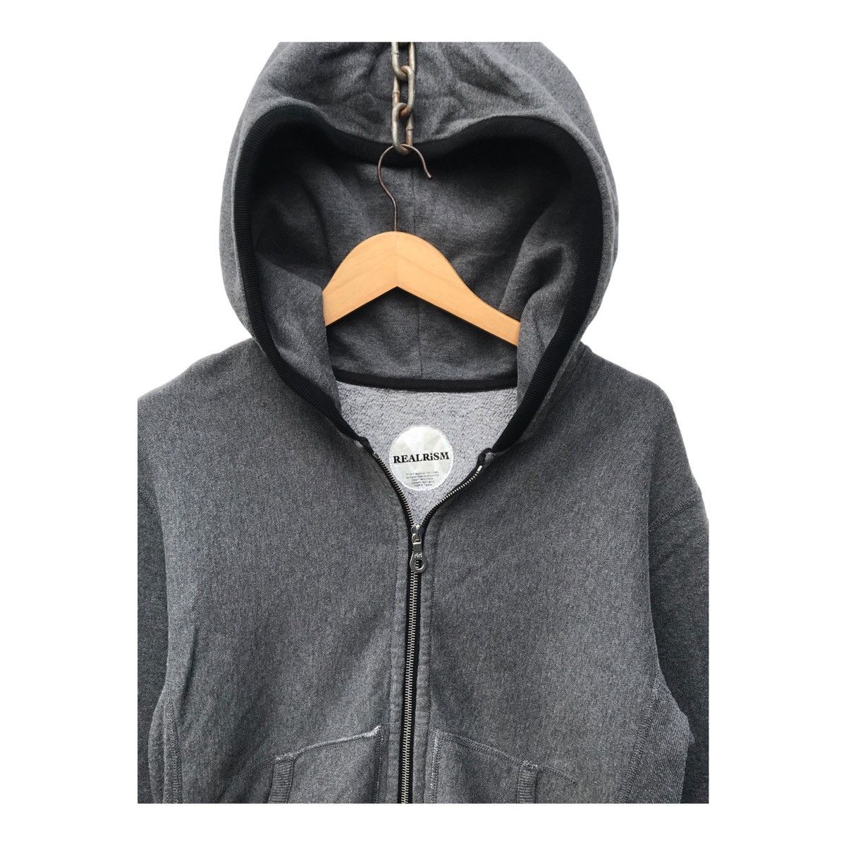 Japanese Brand Realisme Sweater Hoodie Streetwear Jacket Size US S / EU 44-46 / 1 - 2 Thumbnail