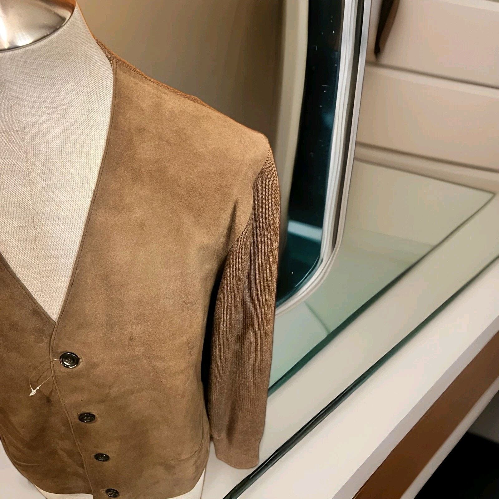Other Antilope Puntypiel Inca Mens Jacket Size 44 Vicuña Wool Size US L / EU 52-54 / 3 - 4 Thumbnail