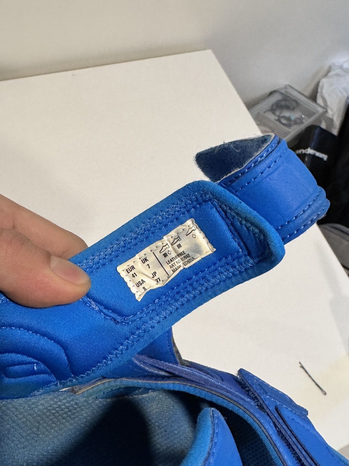 Balenciaga Balenciaga Track Sandal blue - Men's Size US 8 / EU 41 - 6 Thumbnail
