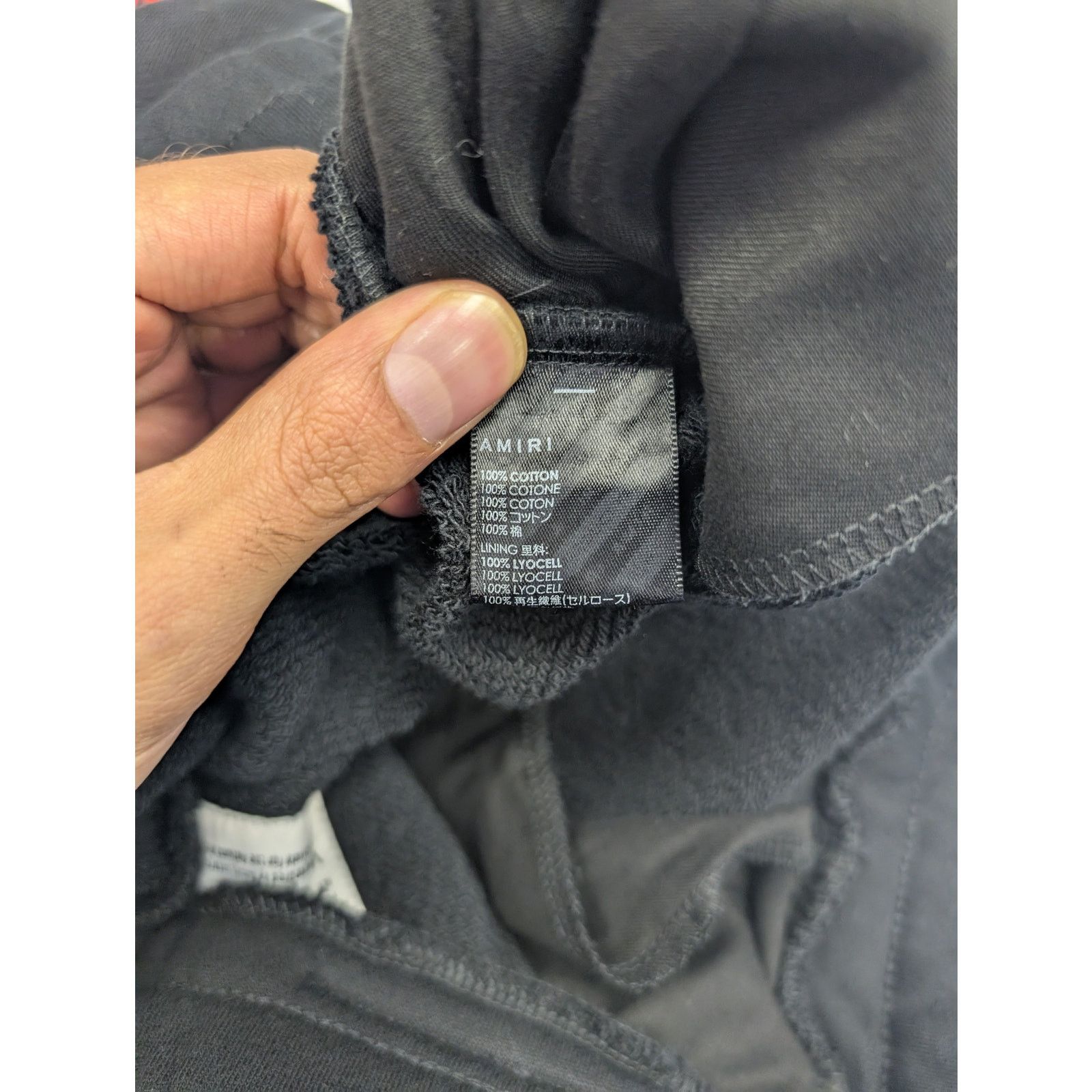 Amiri o1rshd1 Wes Lang Solar Kings Sweatpant in Black Size US 34 / EU 50 - 13 Thumbnail