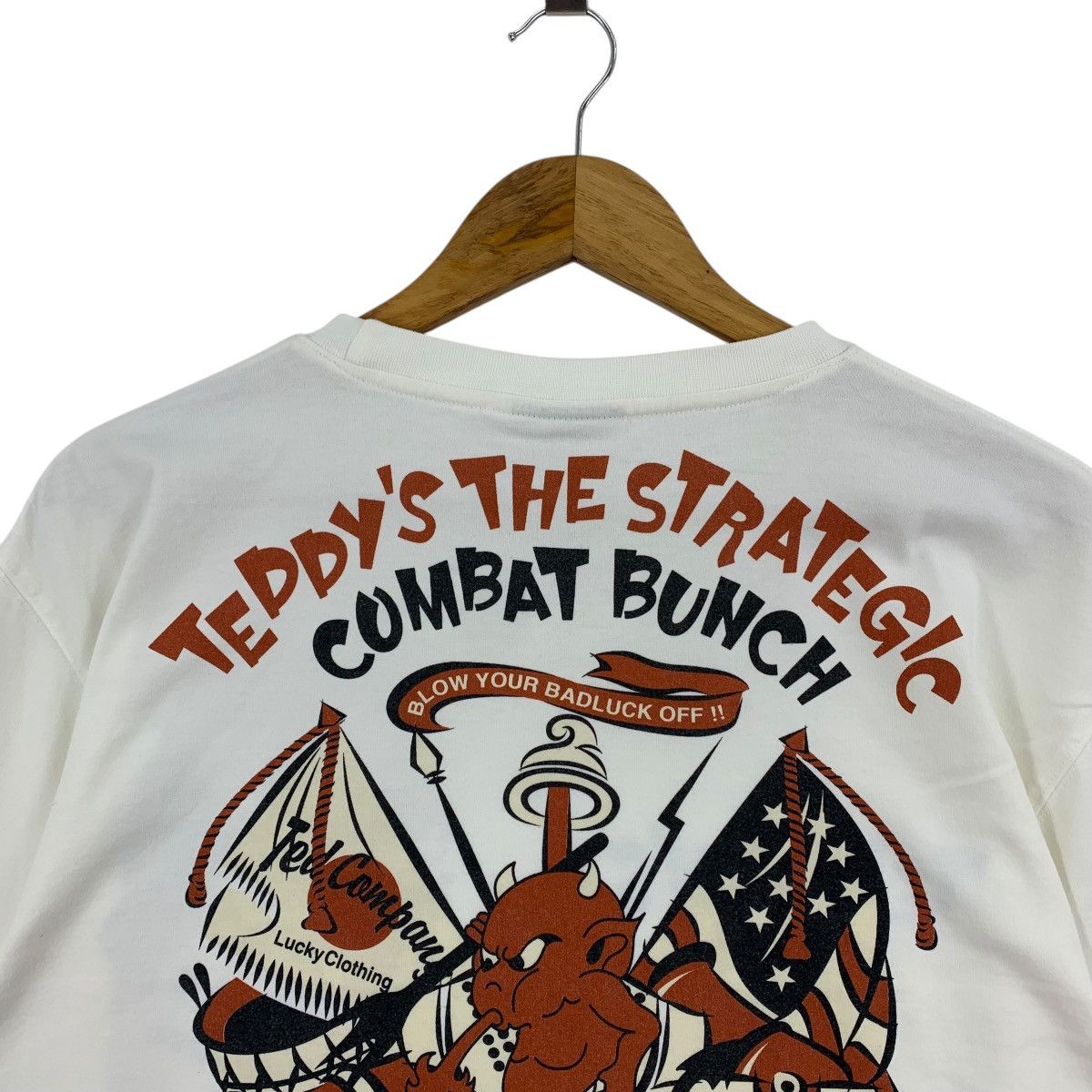 Japanese Brand × Tedman × Vintage Vintage TEDMAN United States Army back hit Long sleeve tee Size US M / EU 48-50 / 2 - 9 Thumbnail