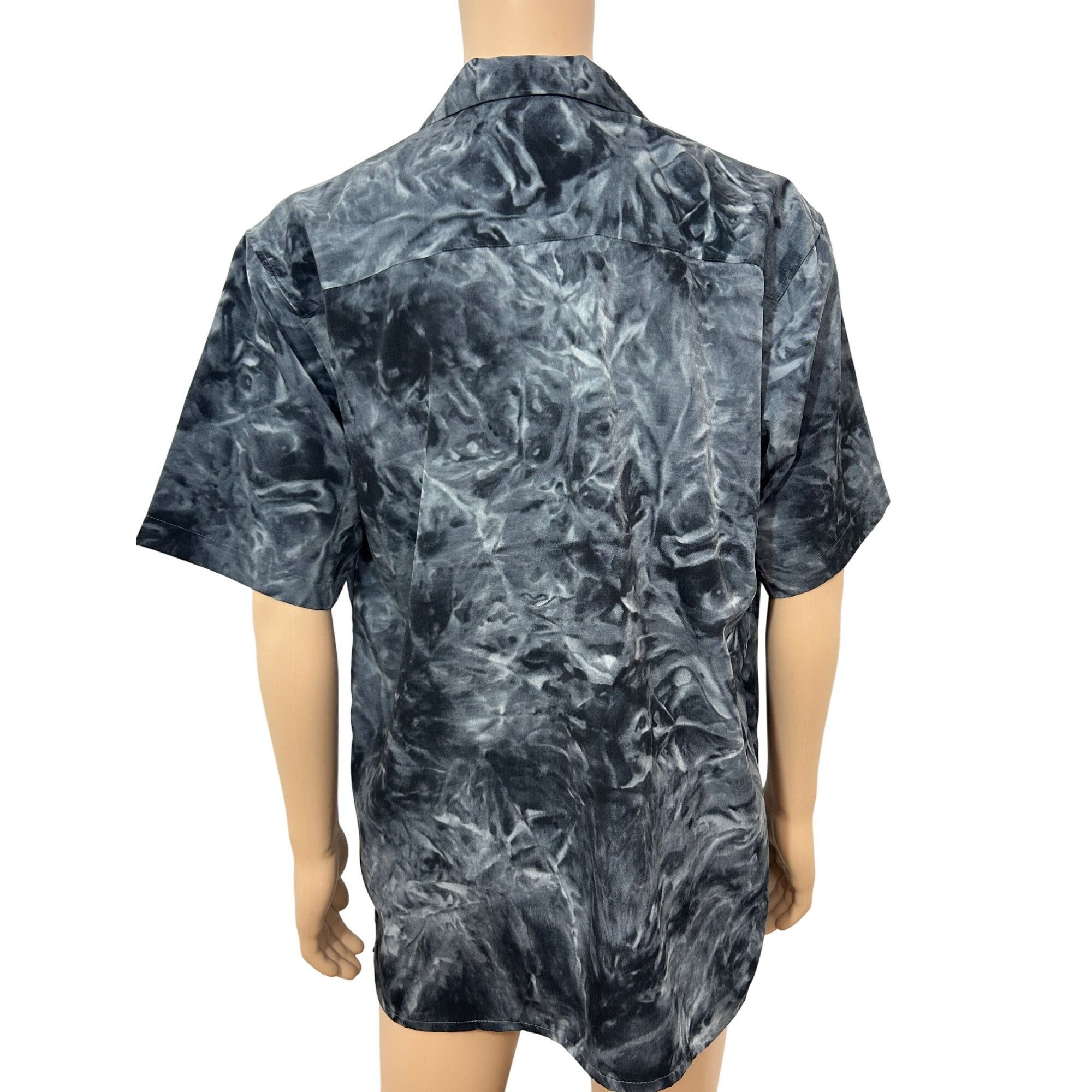 Jordan Craig Jordan Craig Men’s Casual Shirt M Black Grey Tie Dyed Short Size US M / EU 48-50 / 2 - 3 Thumbnail