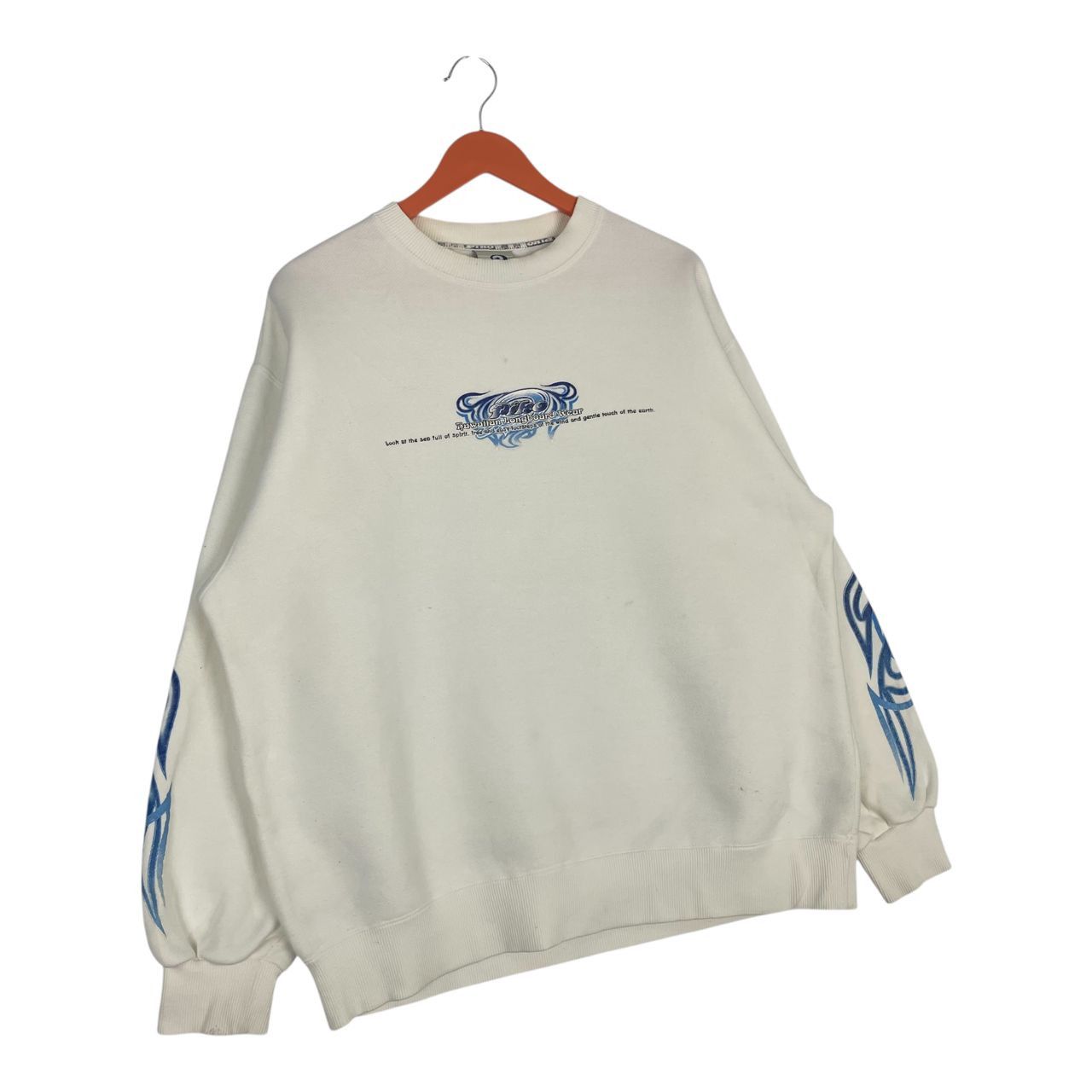 Vintage Vintage Piko Surf Backhit Printed Pullover Sweatshirt Size US L / EU 52-54 / 3 - 3 Thumbnail