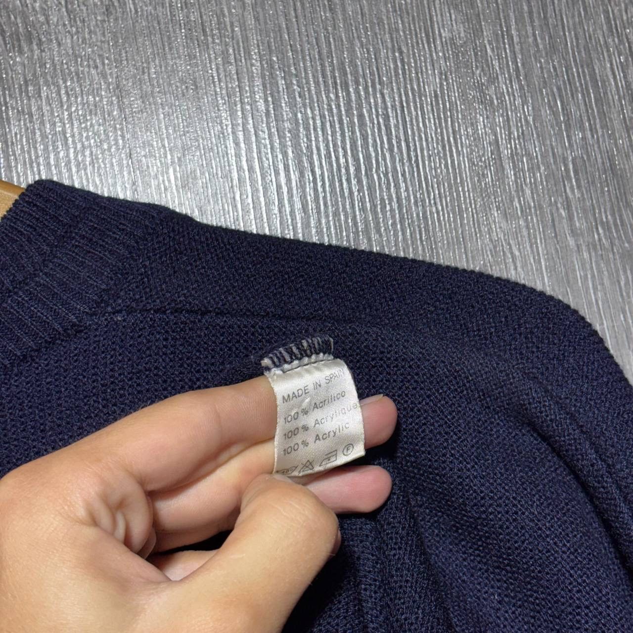 Lacoste Vintage Lacoste Wool Cardigan Knit Sweater Preppy Logo 🐊 Size US L / EU 52-54 / 3 - 8 Thumbnail