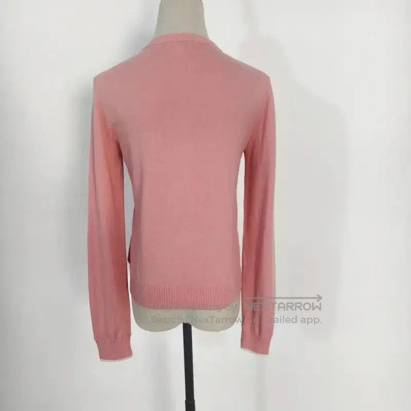 Burberry Burberry Pink Wool Long Sleeve Cardigan. Size M / US 6-8 / IT 42-44 - 5 Thumbnail