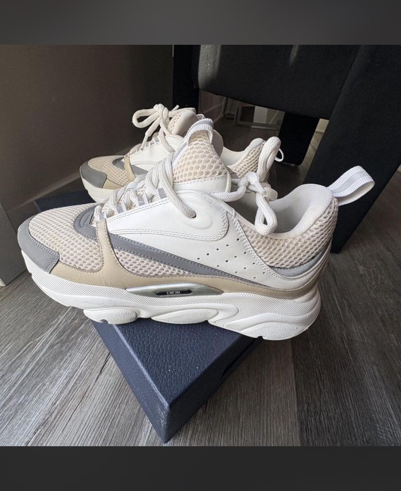Dior Dior B22 calf mesh sneaker Size US 10 / EU 43 - 1 Thumbnail
