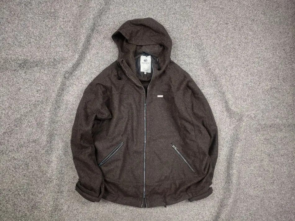 Vintage Loden by lodenwalker Austria Design schurwolle Hooded jacket Size US XXL / EU 58 / 5 - 1 Thumbnail