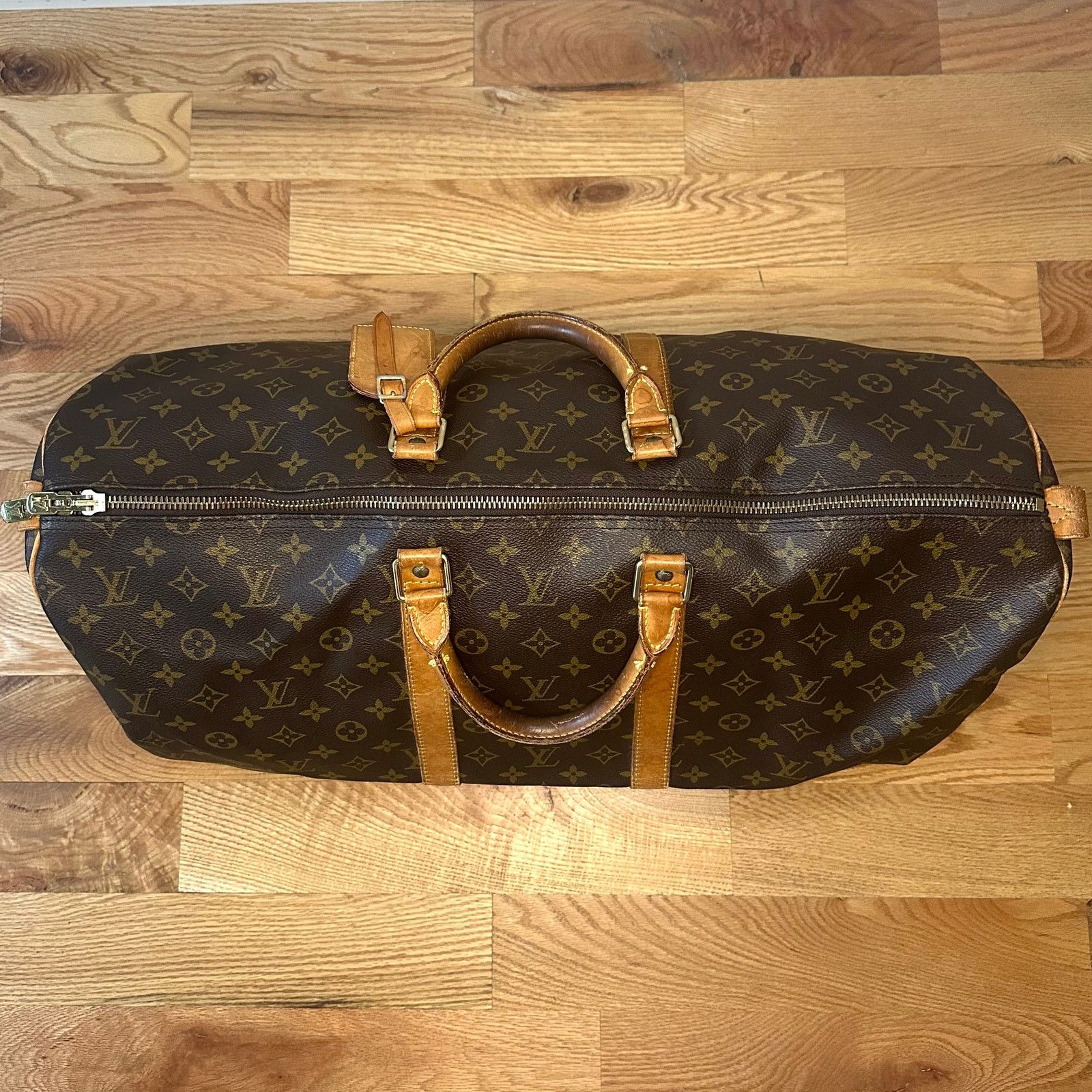 Louis Vuitton Vintage Louis Vuitton 1994 Keepall 55 Bag Size ONE SIZE - 6 Thumbnail