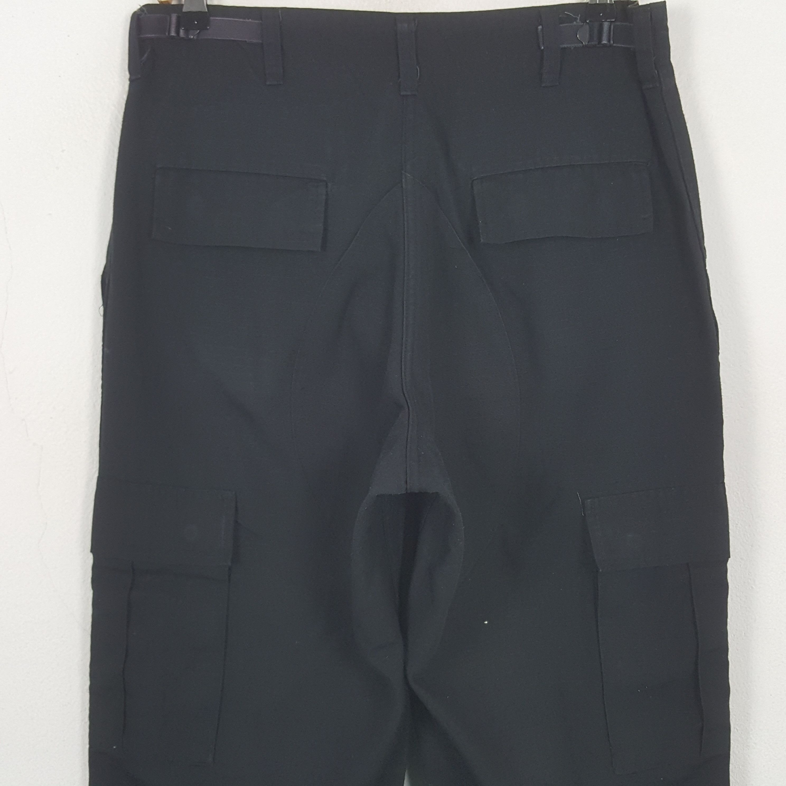 Designer Vintage Trouder Combat Black Cargo Pants Size US 30 / EU 46 - 5 Thumbnail