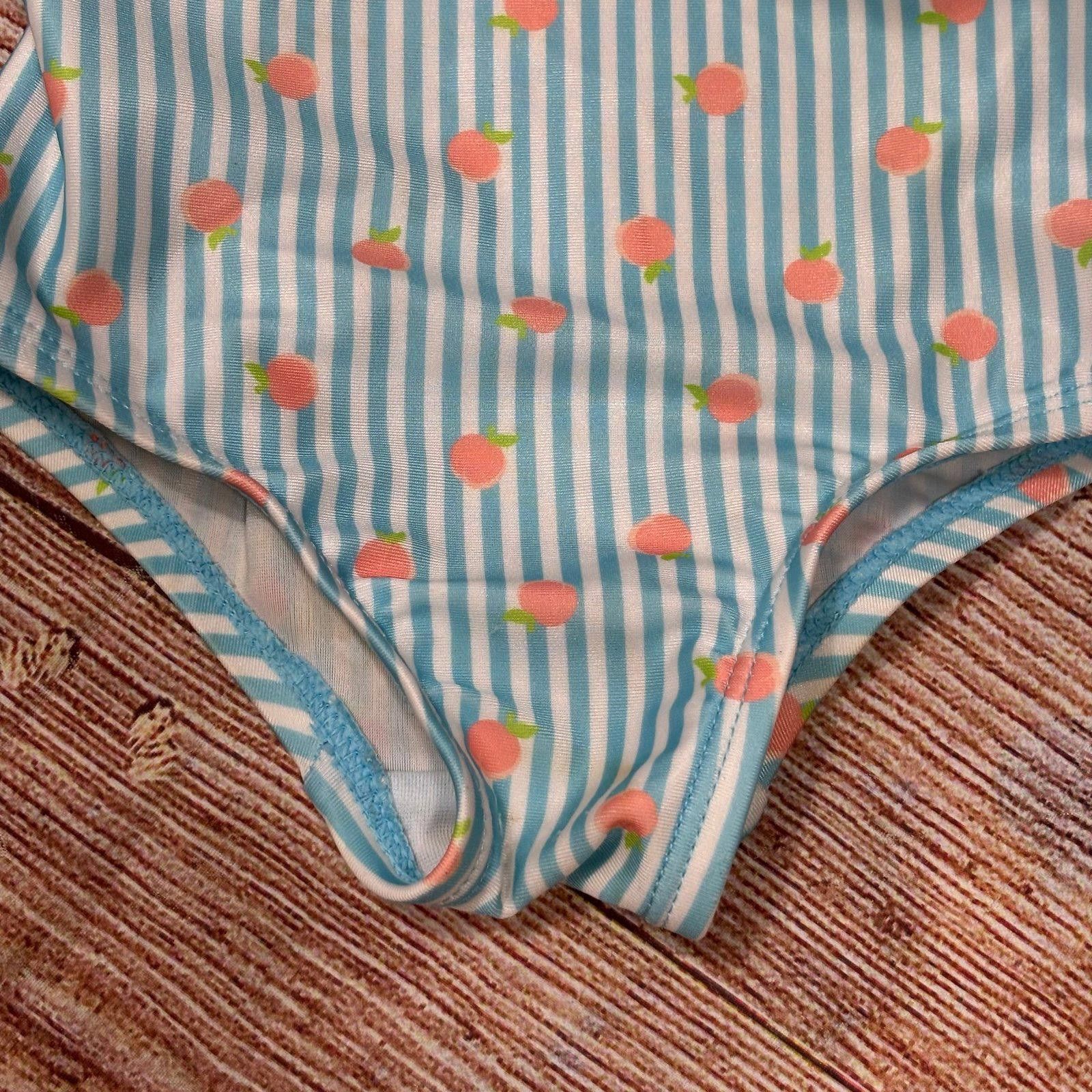 Other Mia & Miles Girls' Ruffle One-Piece Swimsuit 12 Months Size ONE SIZE - 4 Thumbnail