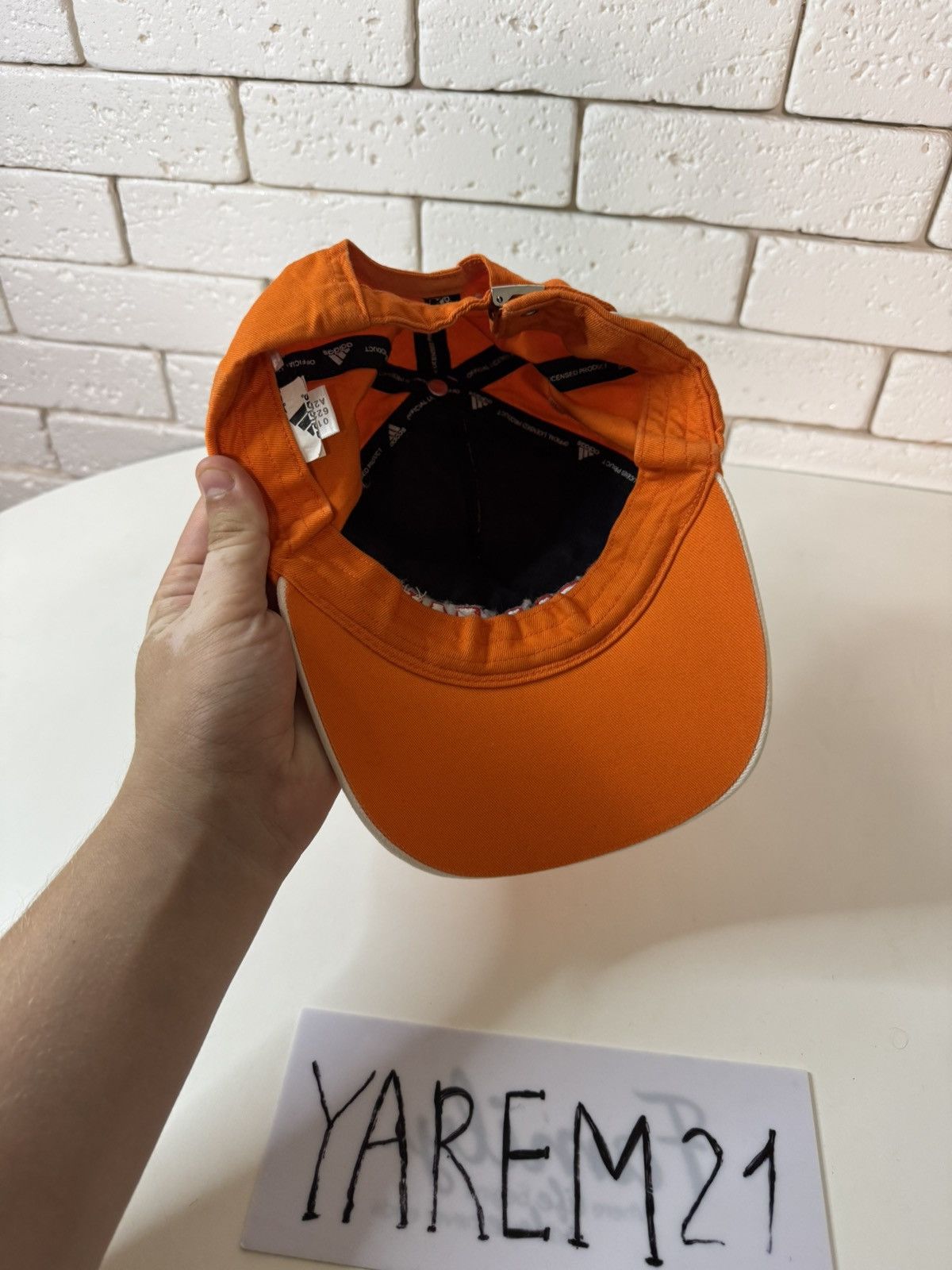 UEFA Holland adidas UEFA EURO 2008 vintage cap hat Size ONE SIZE - 5 Thumbnail